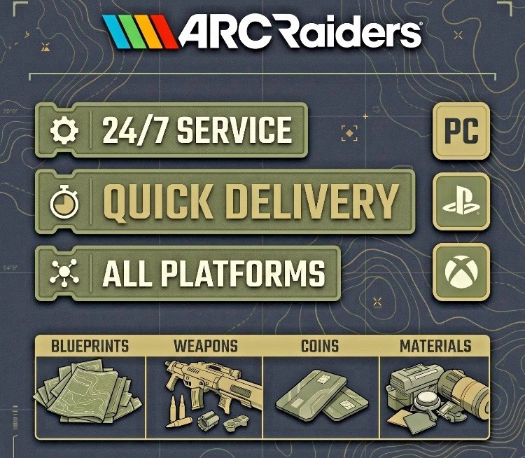 ARC RAIDERS 🔥 BLUEPRINTS🔥 MATERIALS🔥 WEAPONS 🔥 KEYS🔥 EXPEDITION 🔥 WORKSHOP