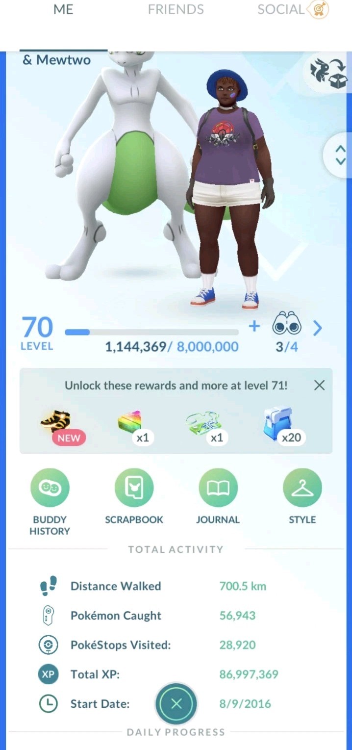 2016 Pokémon Gó Accoůnt Level 70 | 219 SHINY | 65 LEGENDARY | 10 MIL STARDUST