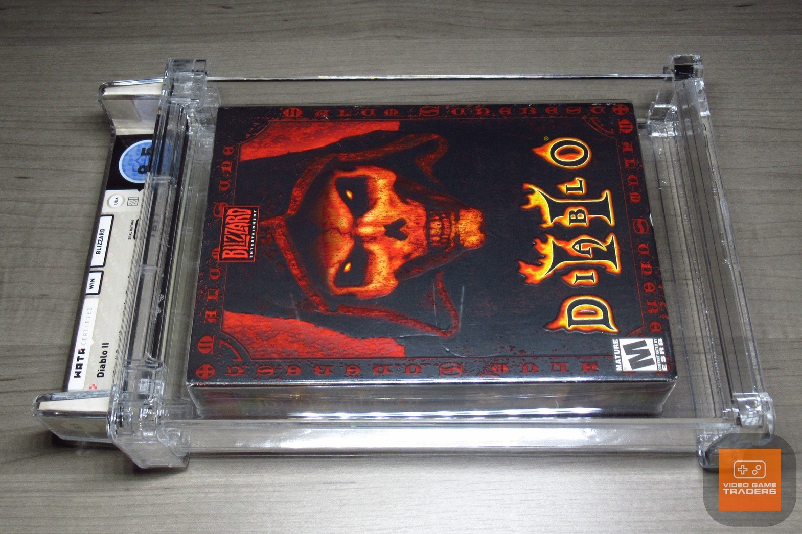 WATA 8.5 A+ – Diablo II 2 SMALL BOX PC 2000 NEW!