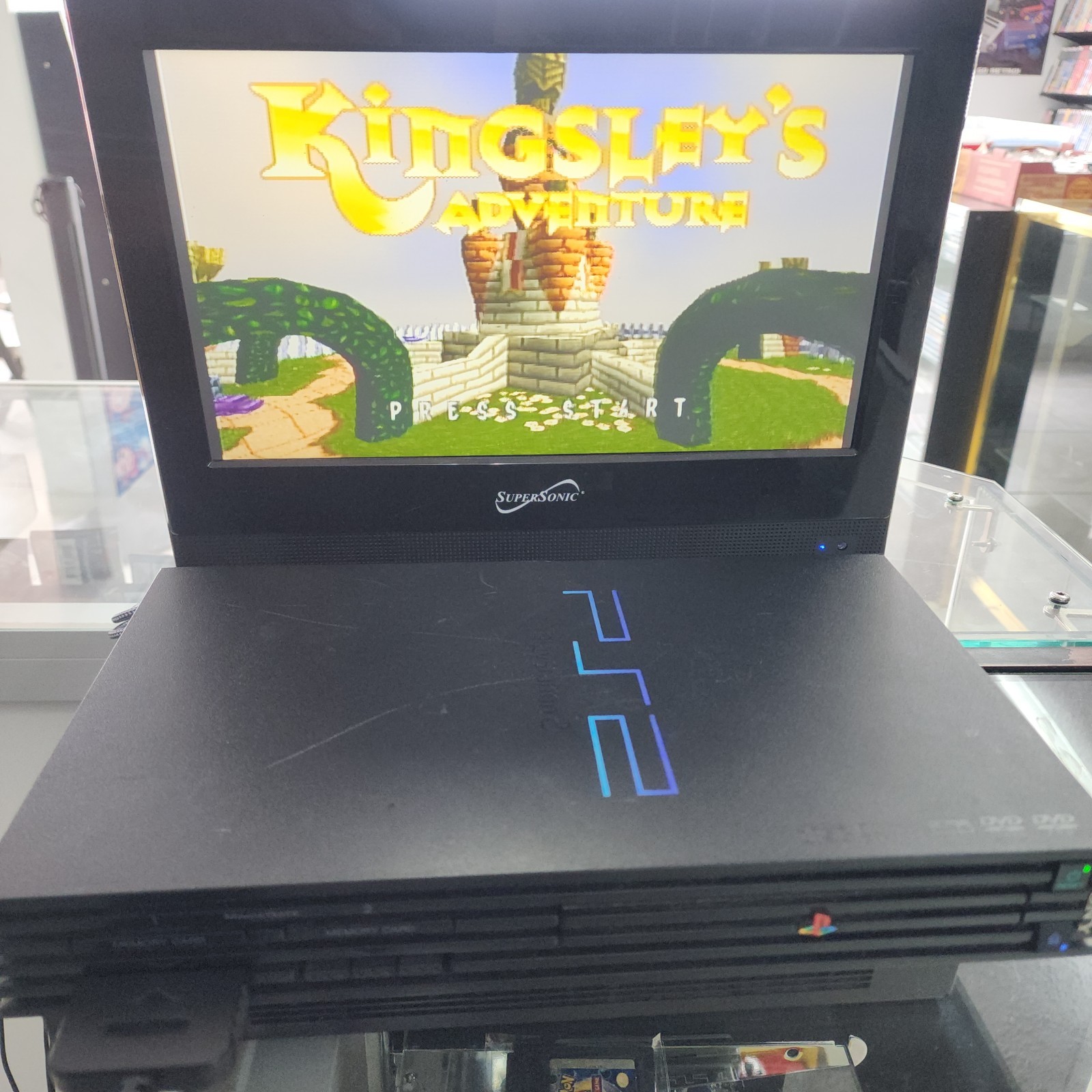 USED AUTHENTIC WORKING DISC ONLY -) KINGSLEY’S ADVENTURE (- PS1