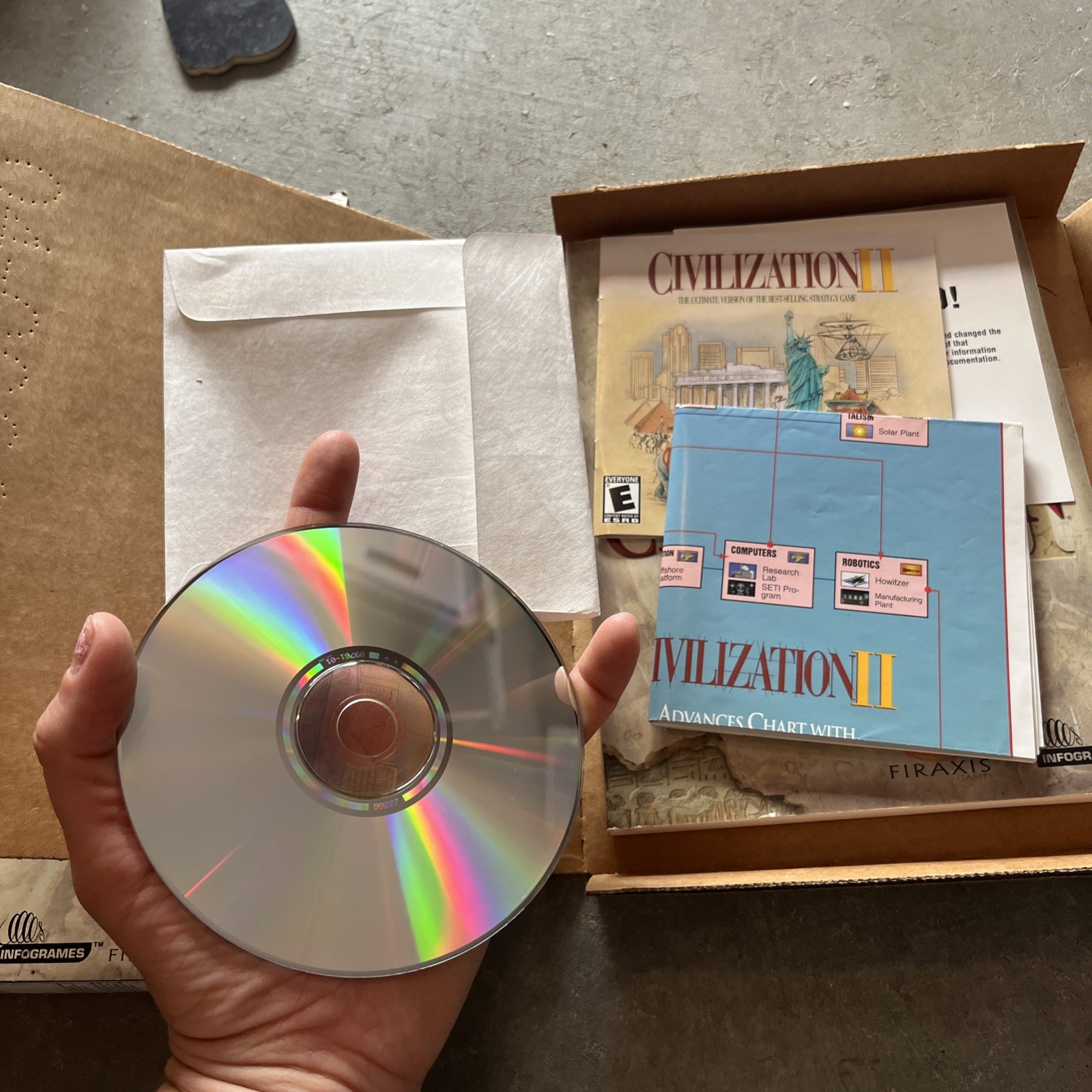 Civilization III (PC CD-ROM, 2001) Big Box Includes Civilization II