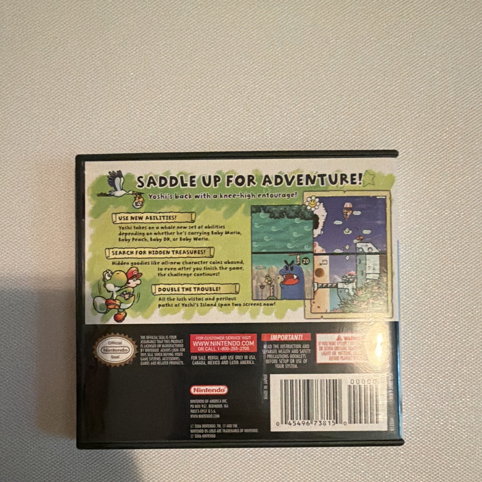 Nintendo Yoshi’s Island DS Nintendo DS Game w/ Case & Manual Included (2006)