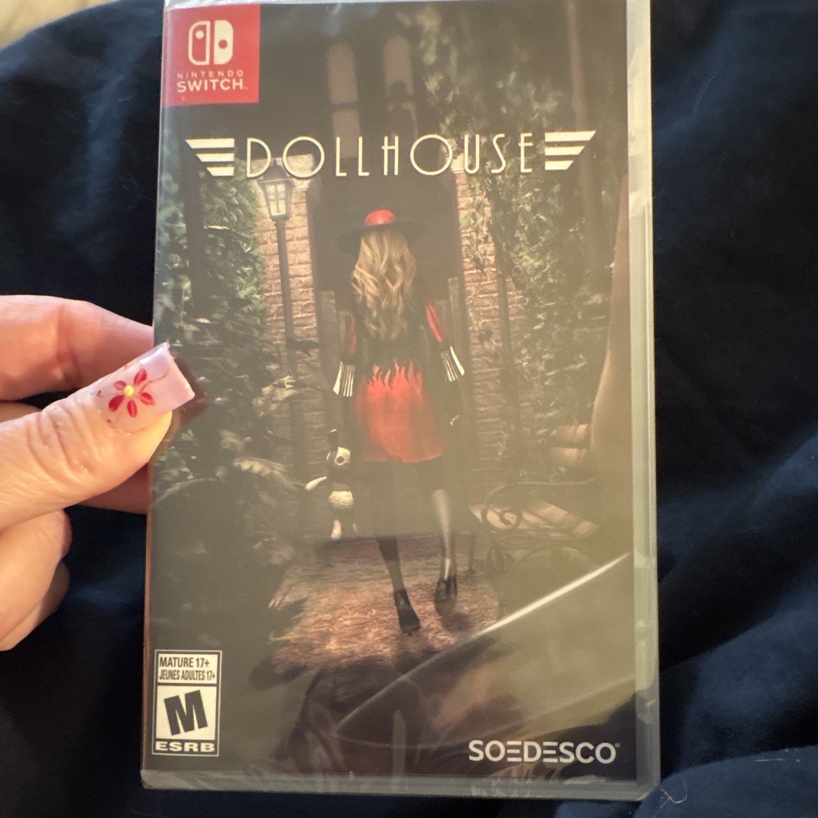 SOEDESCO Dollhouse Nintendo Switch Horror Video Game Manual Included M Rated