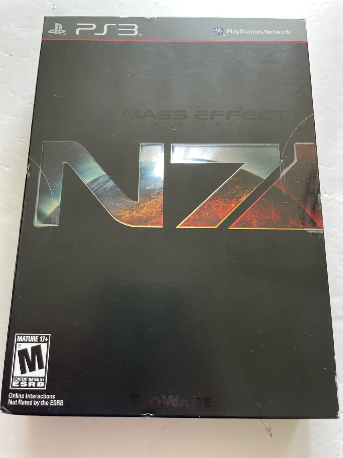 Mass Effect 3 — N7 Collector’s Edition (Sony PlayStation 3, 2012) Sealed New