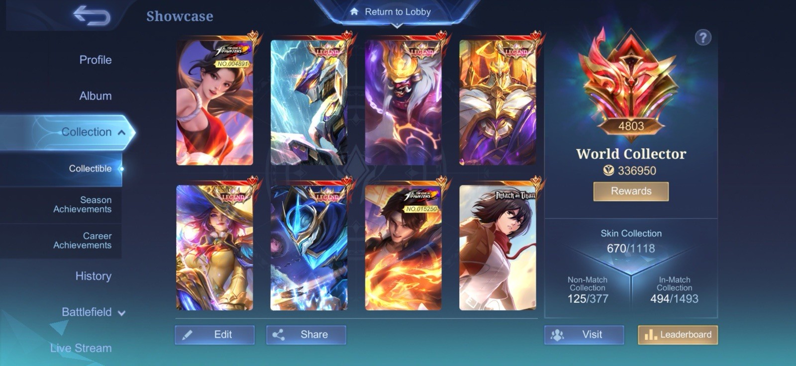 MLBB ACCOUNT DM BEFORE PURCHASE