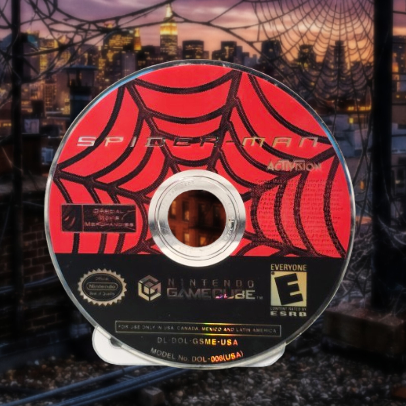 Activision Spider-Man Nintendo GameCube E Everyone NTSC-U/C (US/Canada)