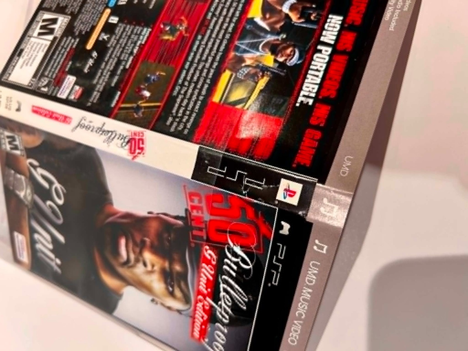 50 Cent Bulletproof G Unit Edition PSP CIB Tested & Working See Pics