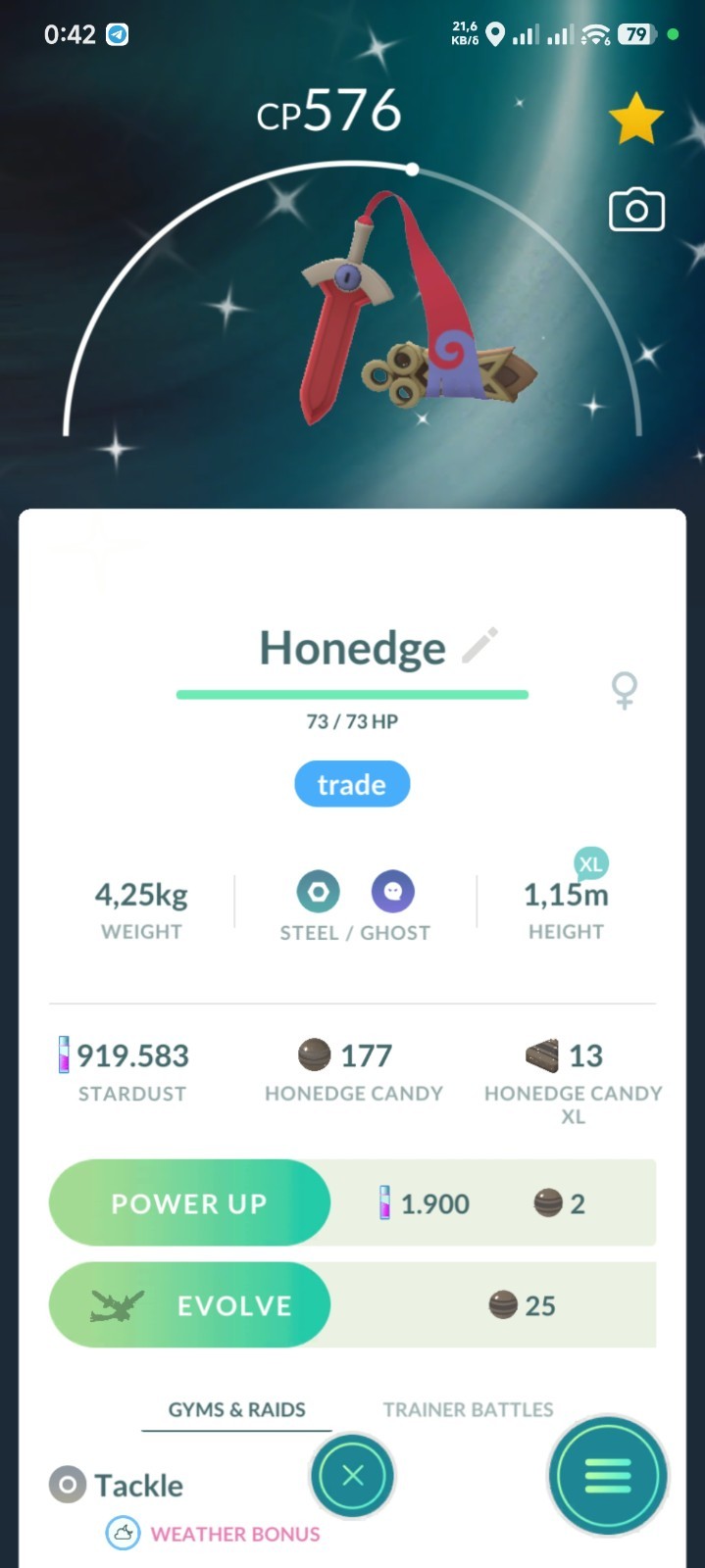 Shiny honedge,unown a,b,h,s,y,z, serena hat pikachu, mudbray