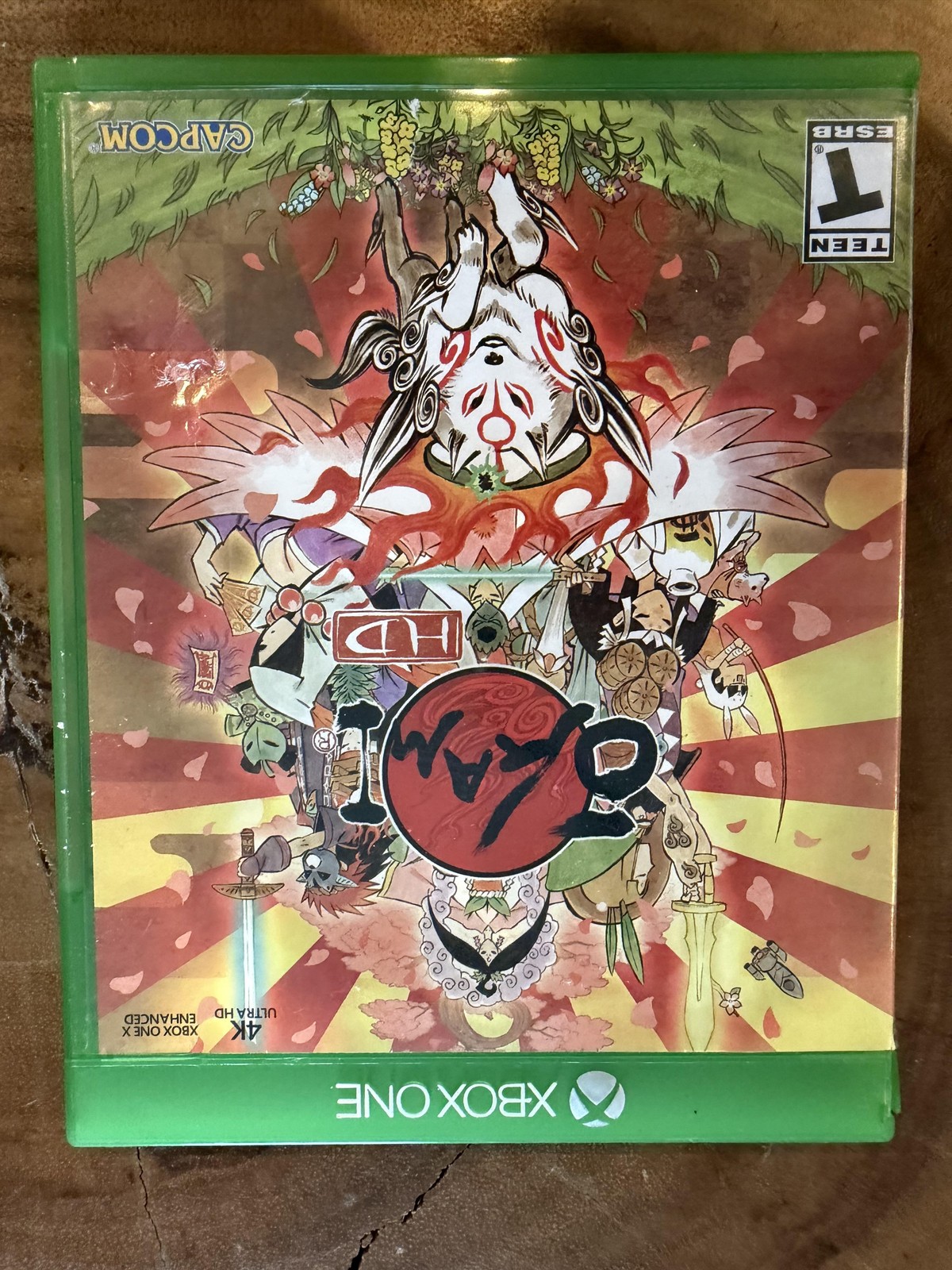 Okami HD Xbox One Video Game 4K Ultra HD Xbox One X Enhanced Capcom Teen ESRB