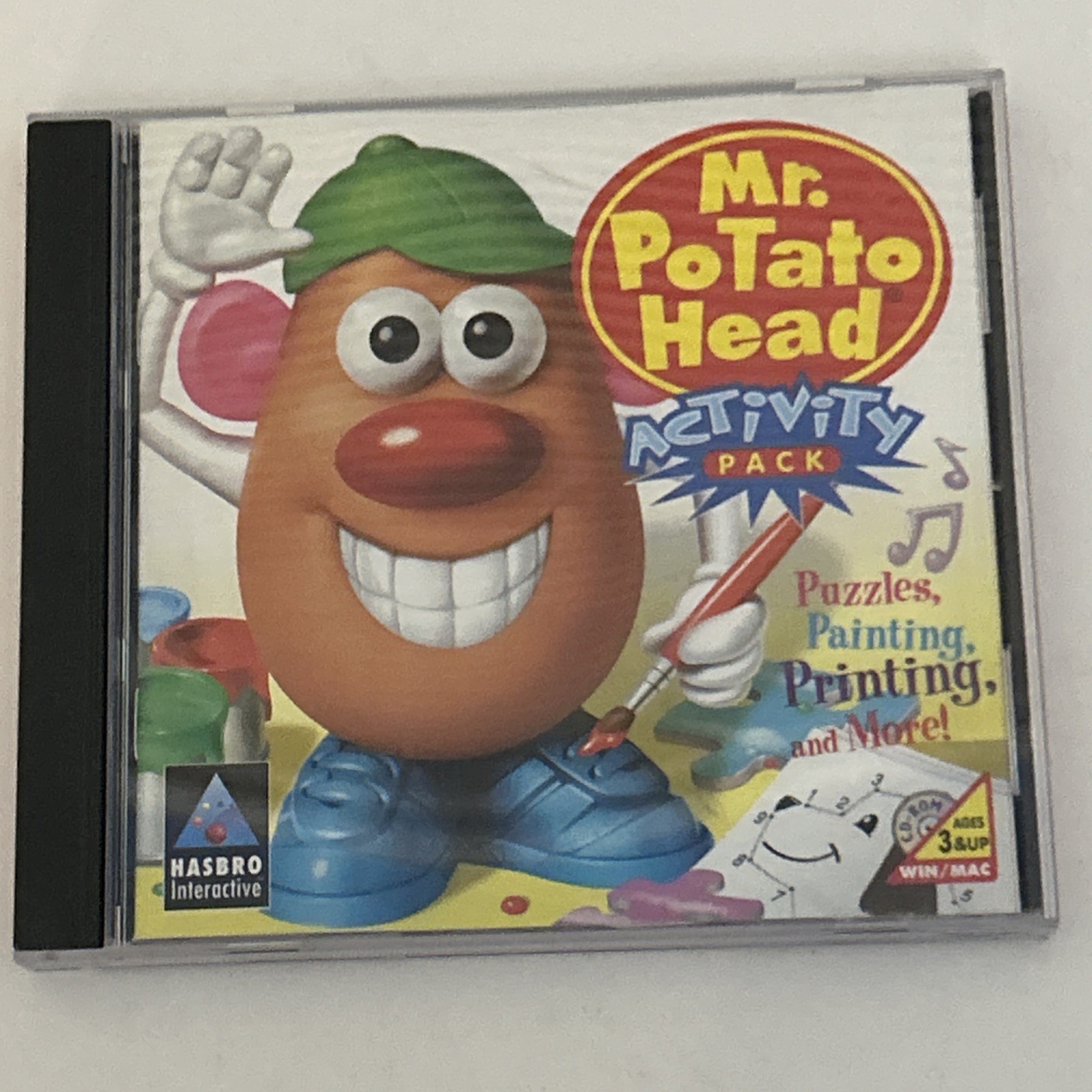Mr. Potato Head Activity Pack (Windows/Mac, 1998) Mint Disc Tested