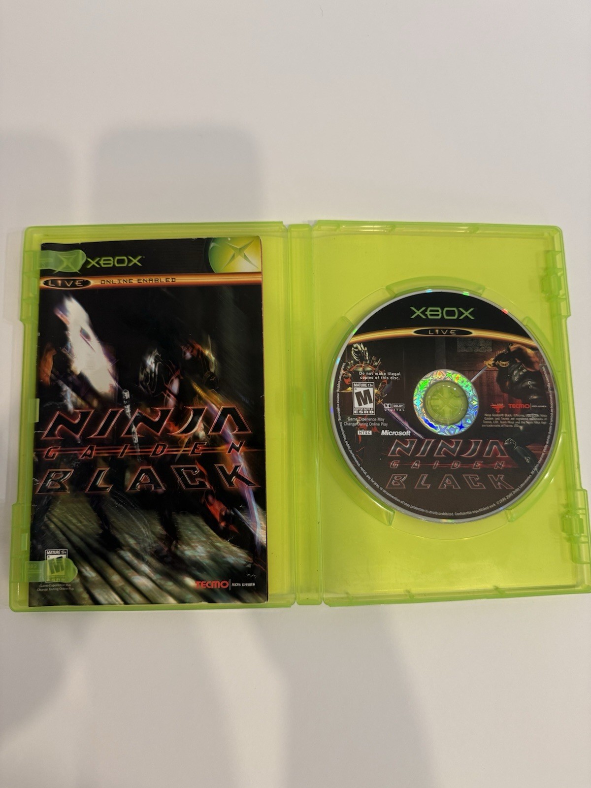 Ninja Gaiden Black (Microsoft Xbox, 2005)