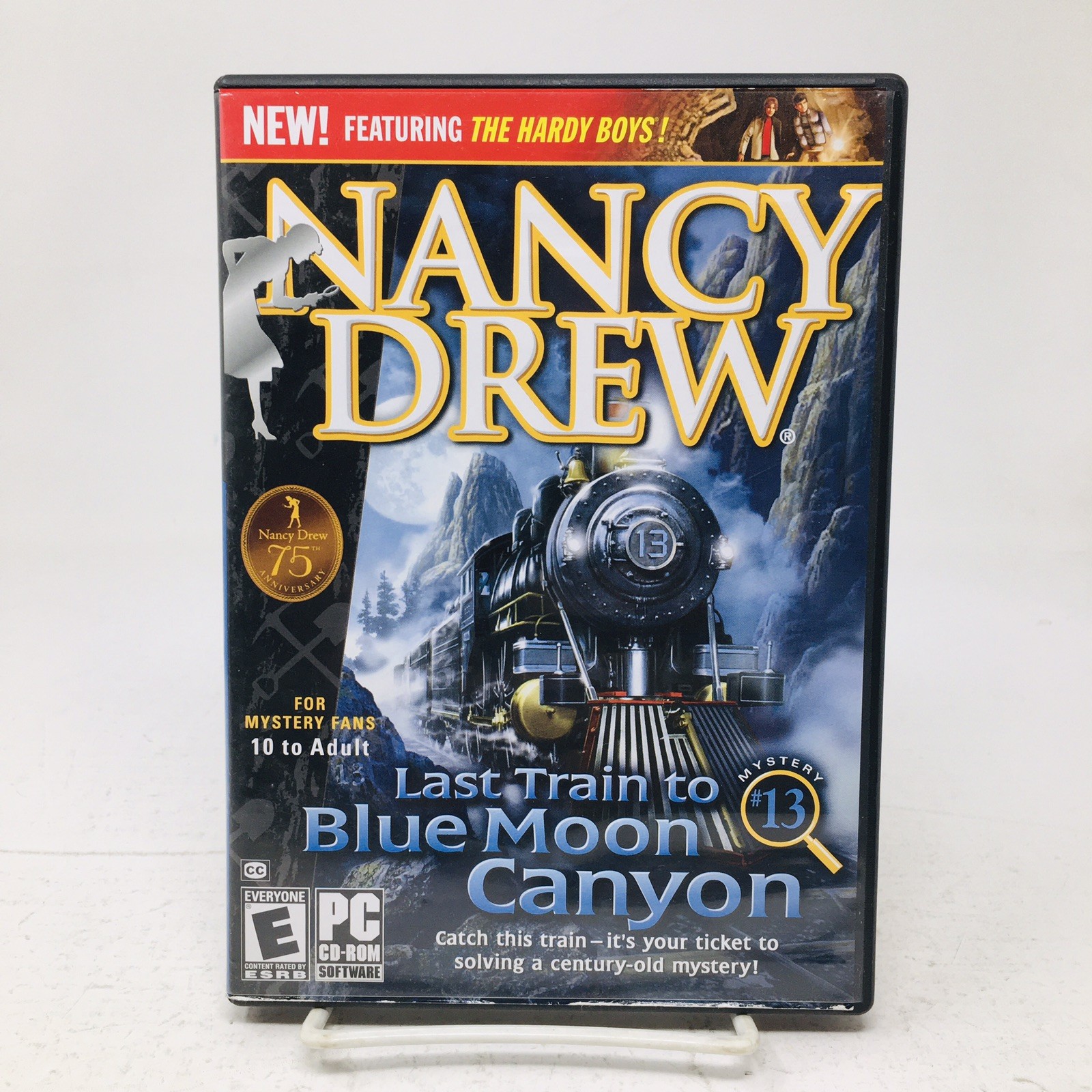 Nancy Drew 13 Last Train to Blue Moon Canyon 2-Disc PC CD-ROM Mystery Game