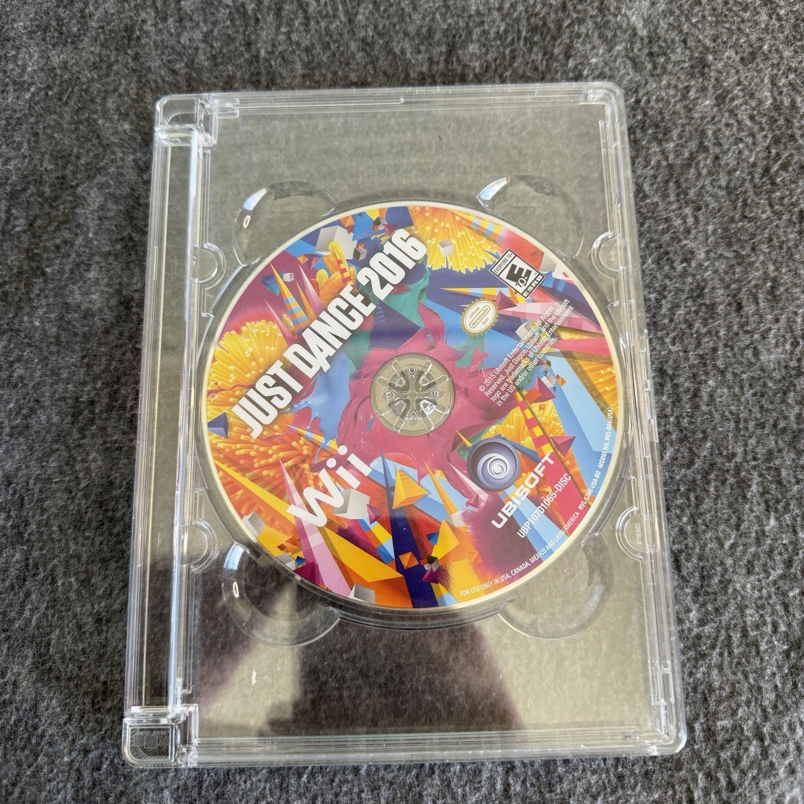 Just Dance 2016 (Nintendo Wii, 2015) Disc Only – Tested Works Authentic