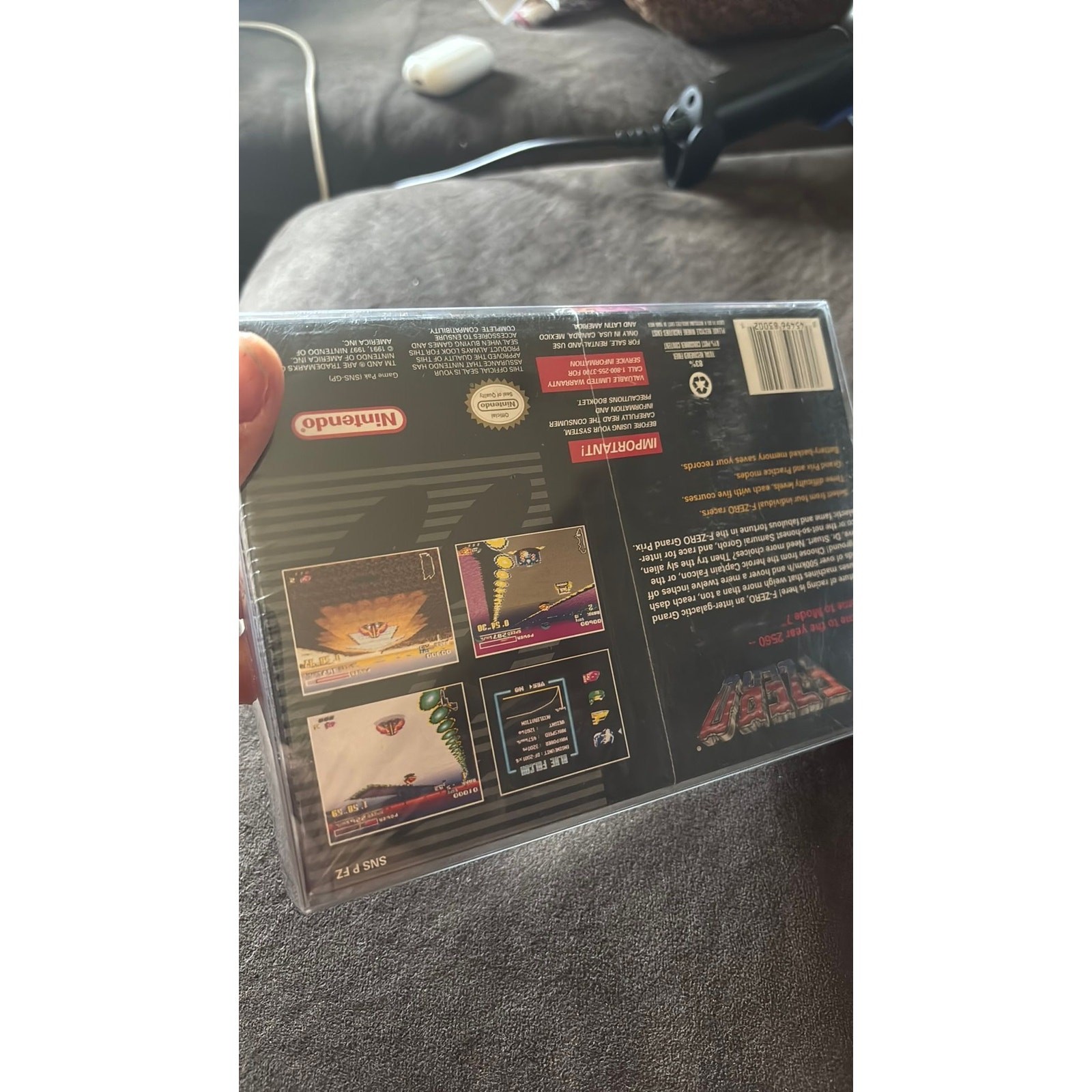F-Zero (Player’s Choice) SNES