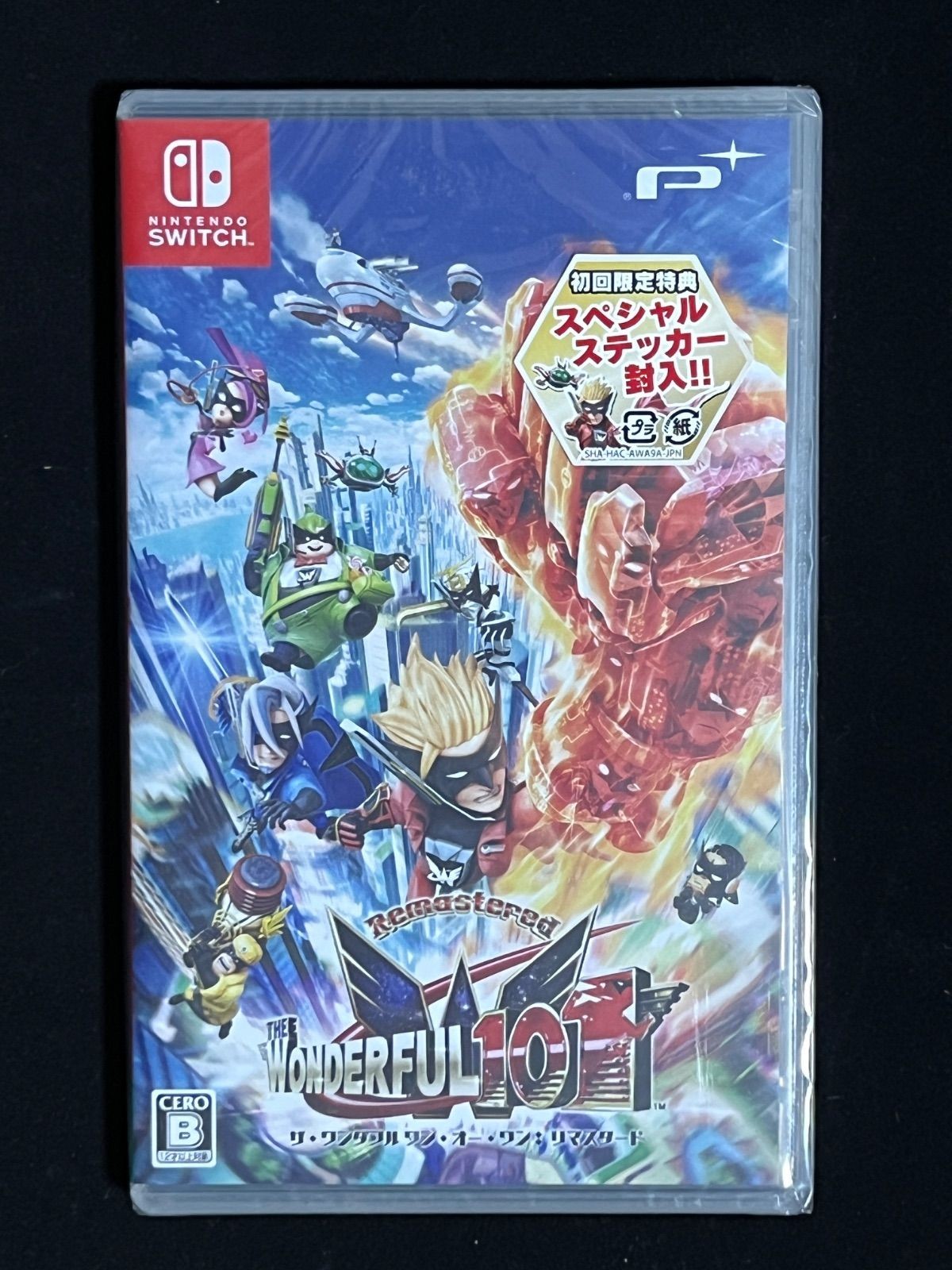 Switch – The Wonderful 101: Remastered (JP Ver.) New Sealed