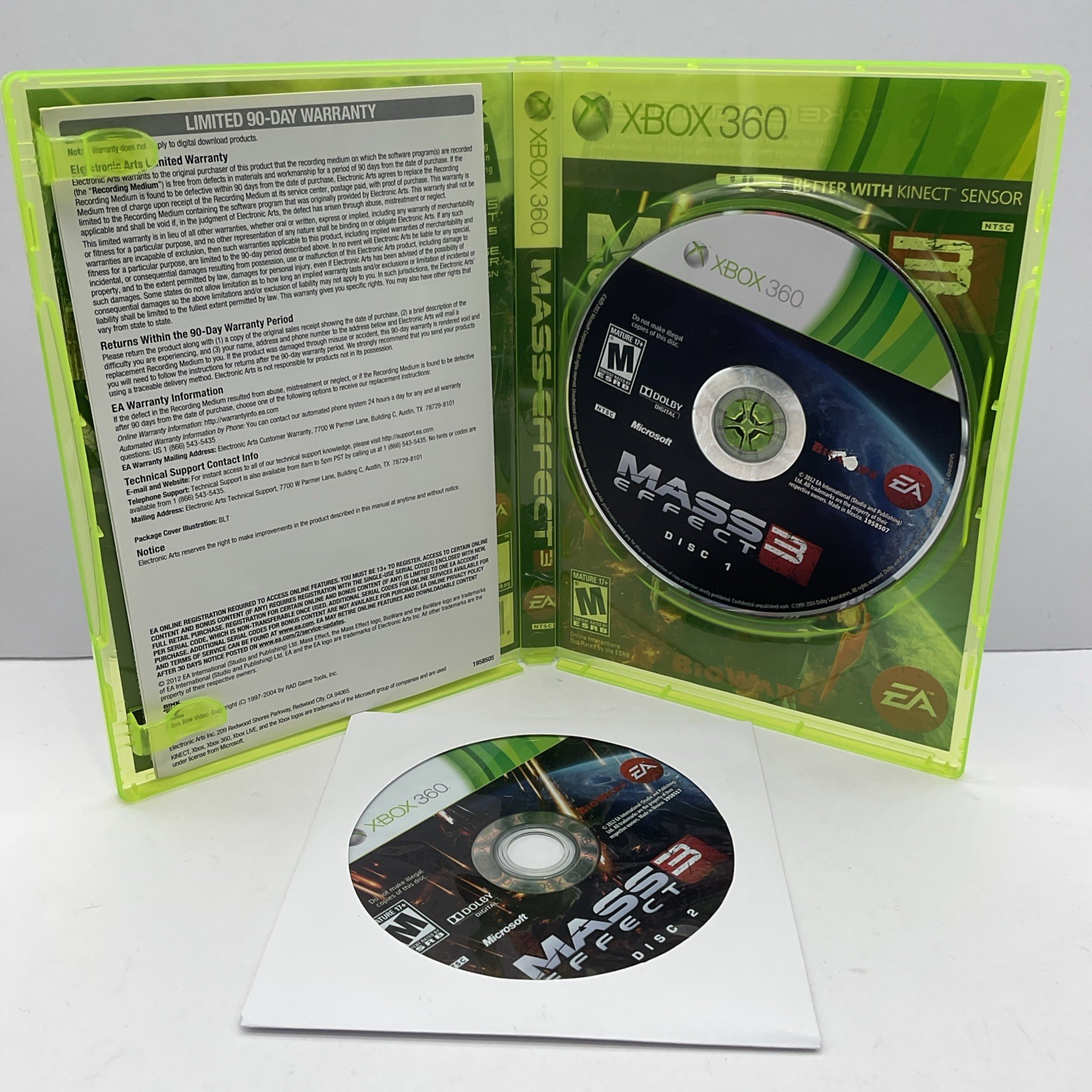 Refurbished Lot Of Mass Effect 2 & 3 (Xbox 360)Tested & Complete|Excellent|CIB’s