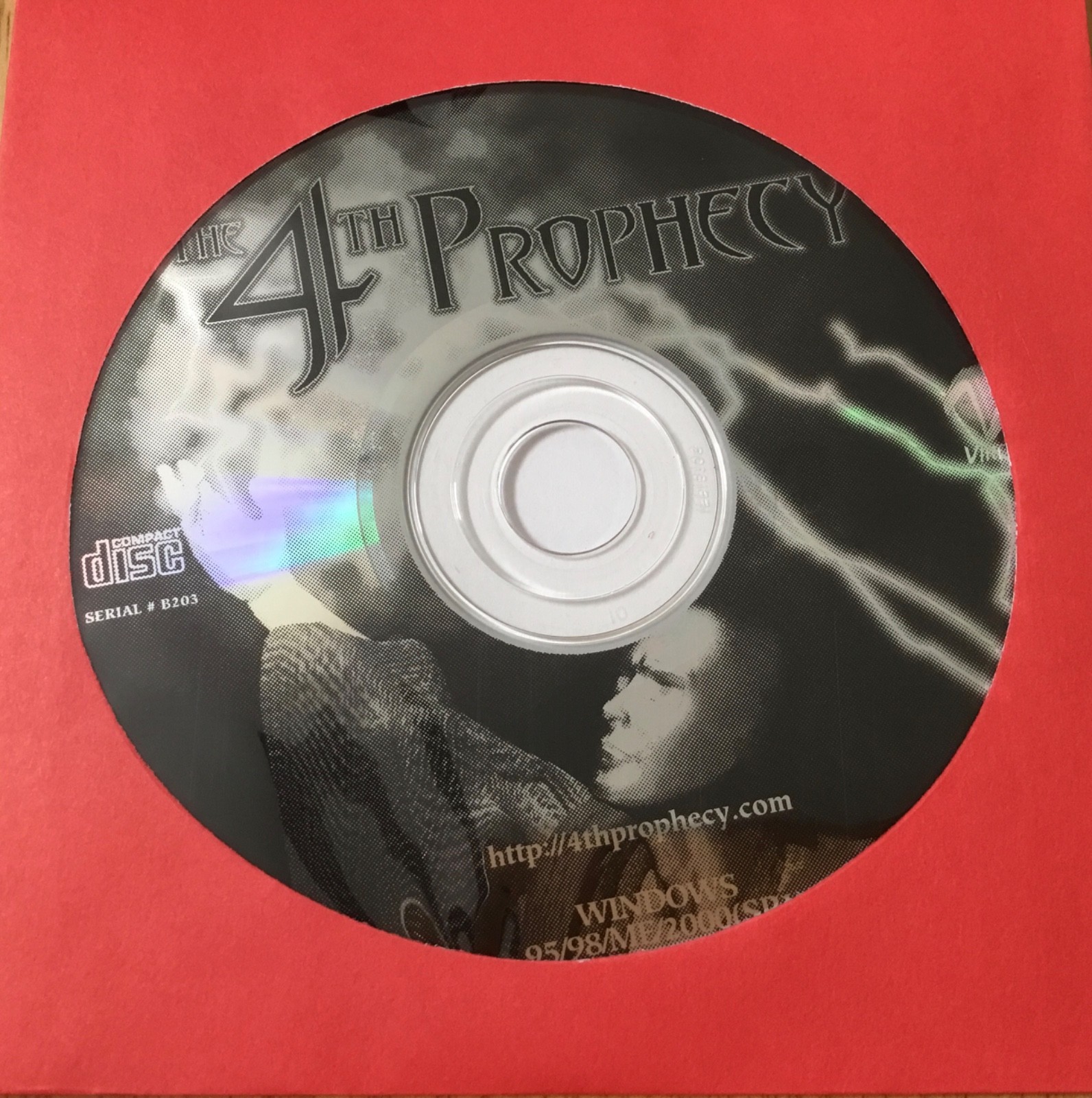 The 4th Prophecy 4th Coming Vircom 2001 MMO Role Play Vintage PC Windows 95 98