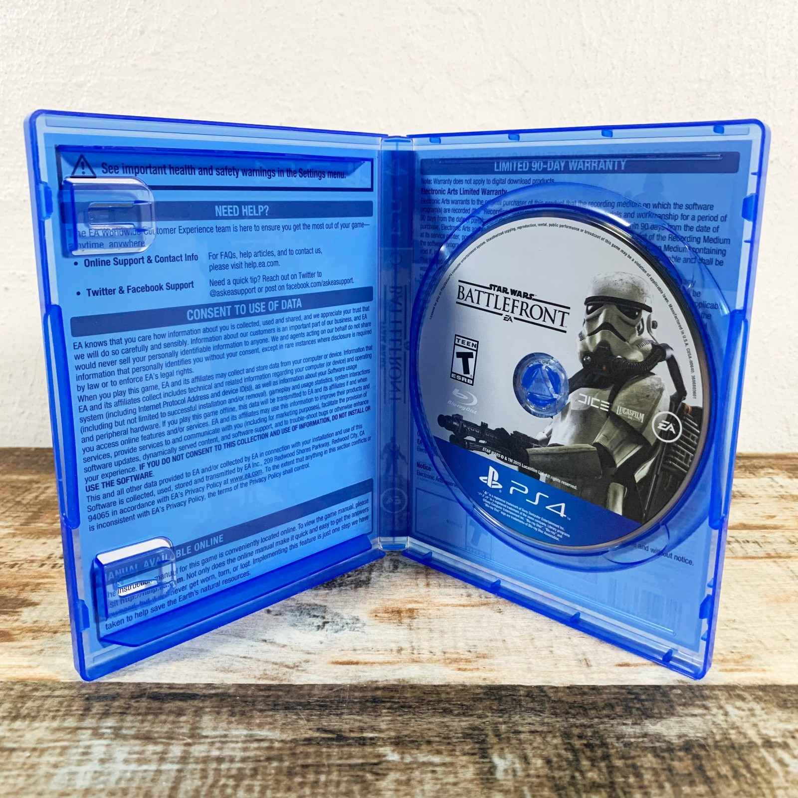 Star Wars Battlefront (PlayStation PS4) in EX Condition – Tested and Working