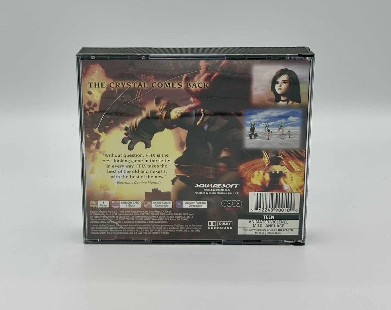 Final Fantasy 9 IX – PlayStation 1 PS1 – CIB – Black Label – TESTED/WORKING