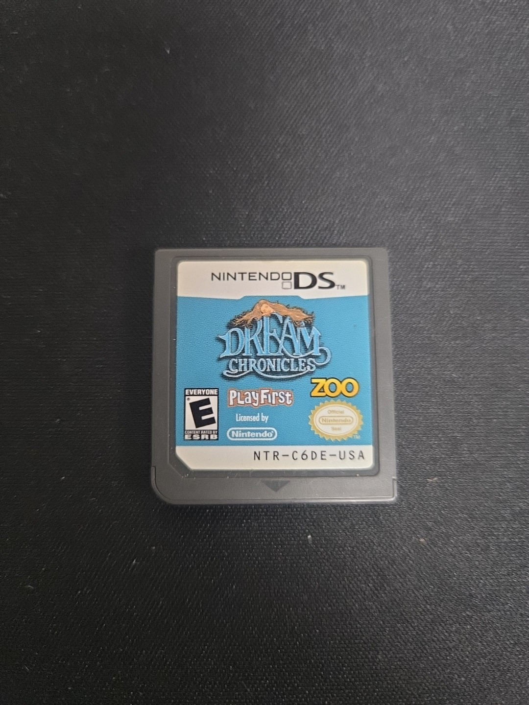 Nintendo DS Dream Chronicles PlayFirst Adventure Puzzle Cartridge Only