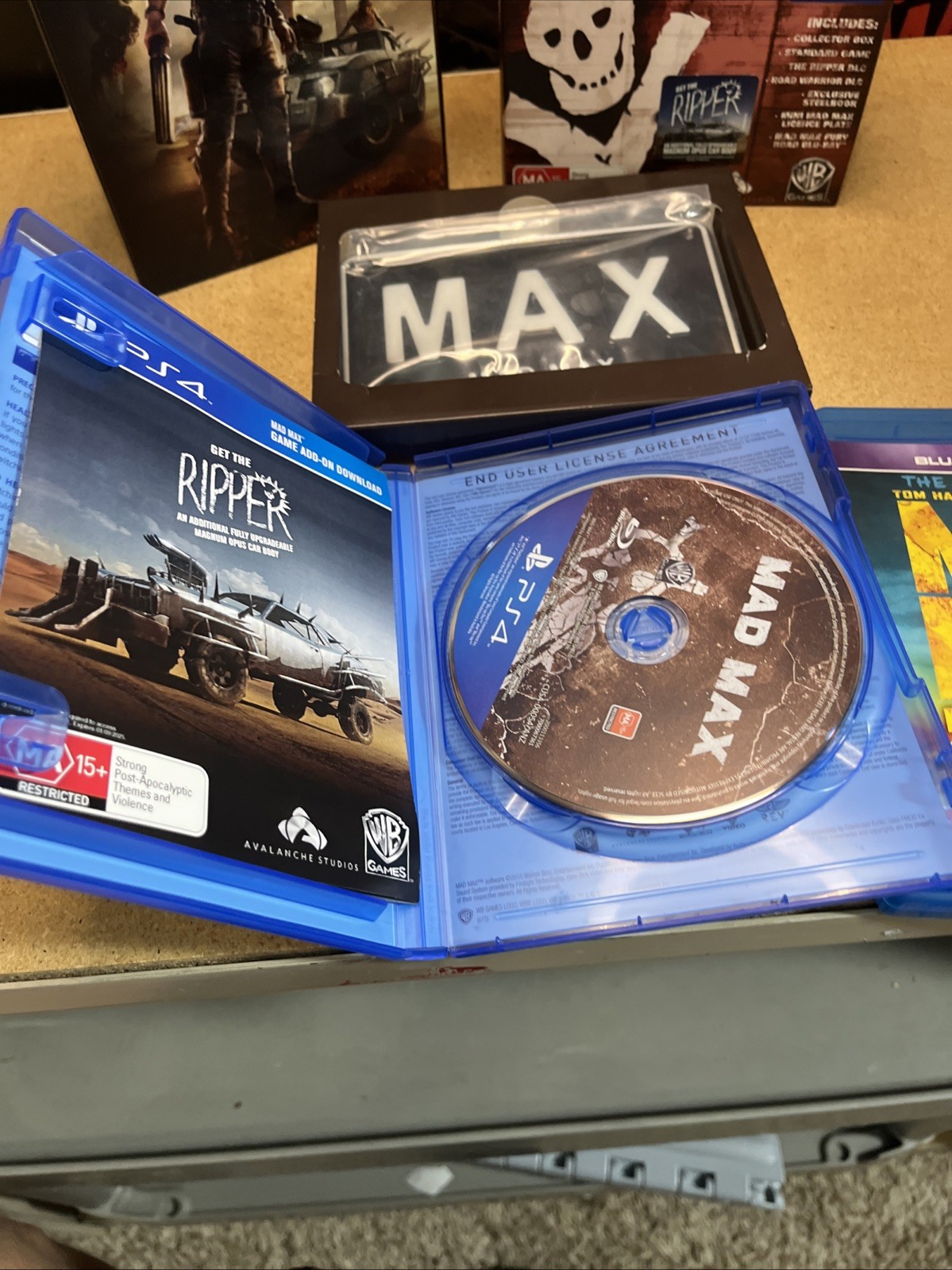 Rare – PS4 – MAD MAX APOCALYPSE EDITION Complete In Box With Slip Cover