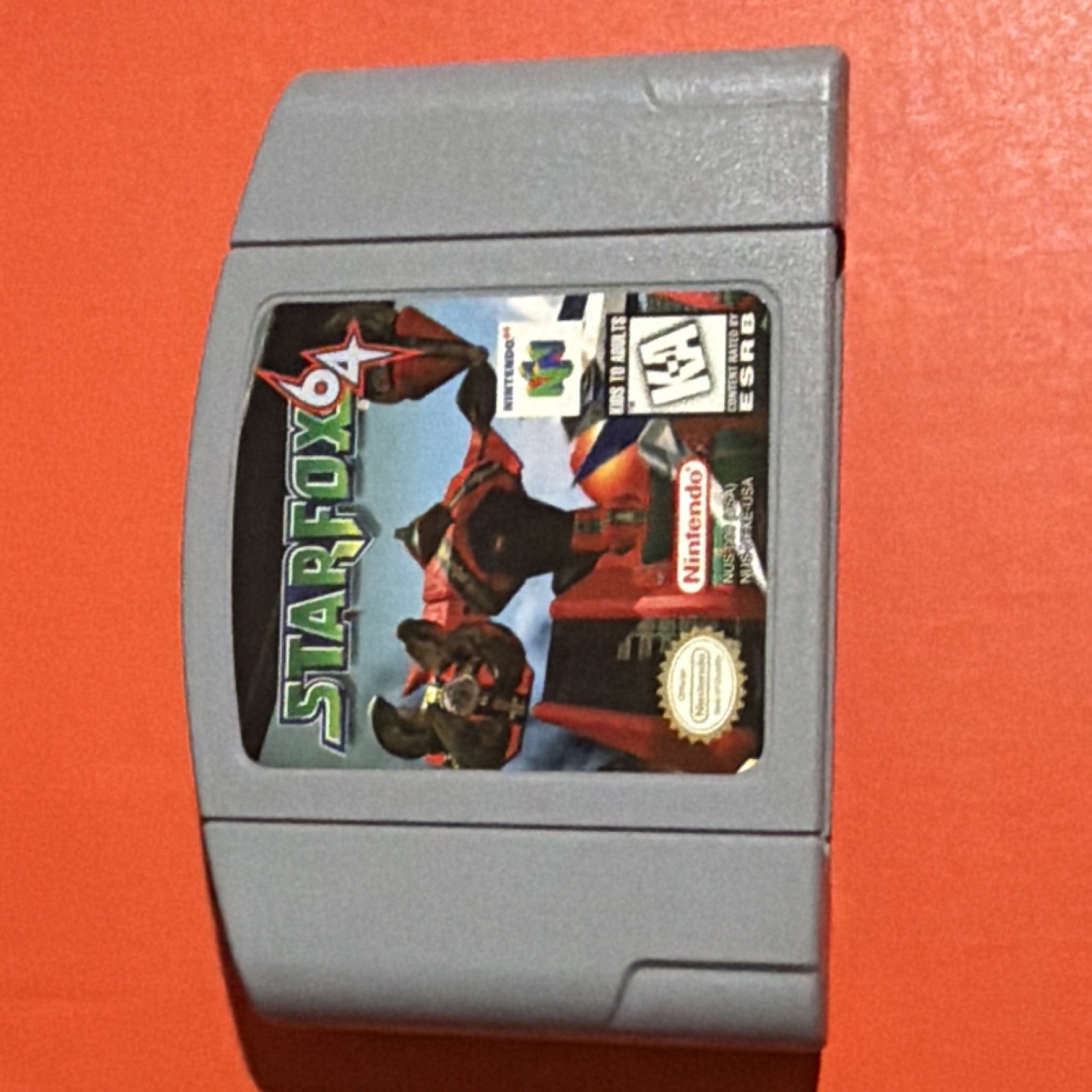Nintendo Star Fox 64 N64 Shooter Game, Rumble Pak Compatible, NTSC-U/C