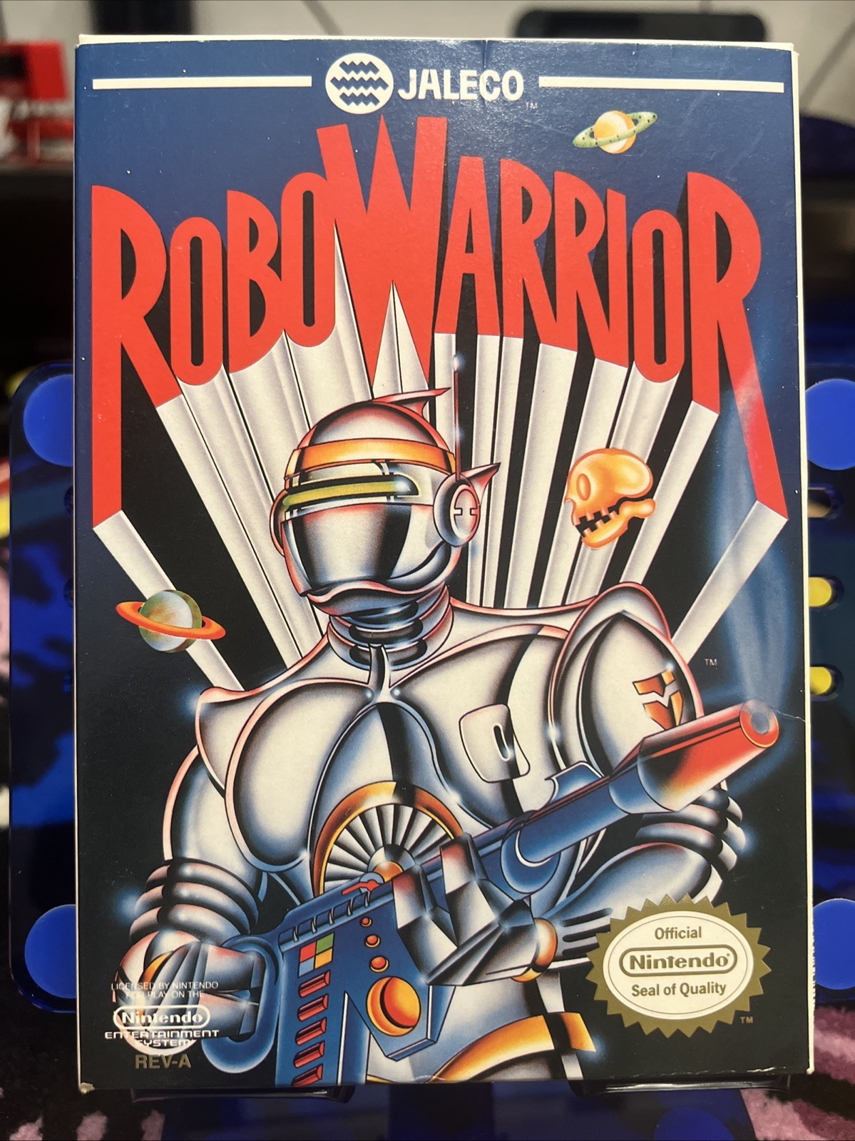 Robo Warrior (Nintendo NES) CIB Tested & Working w/ Manual And Registration Card
