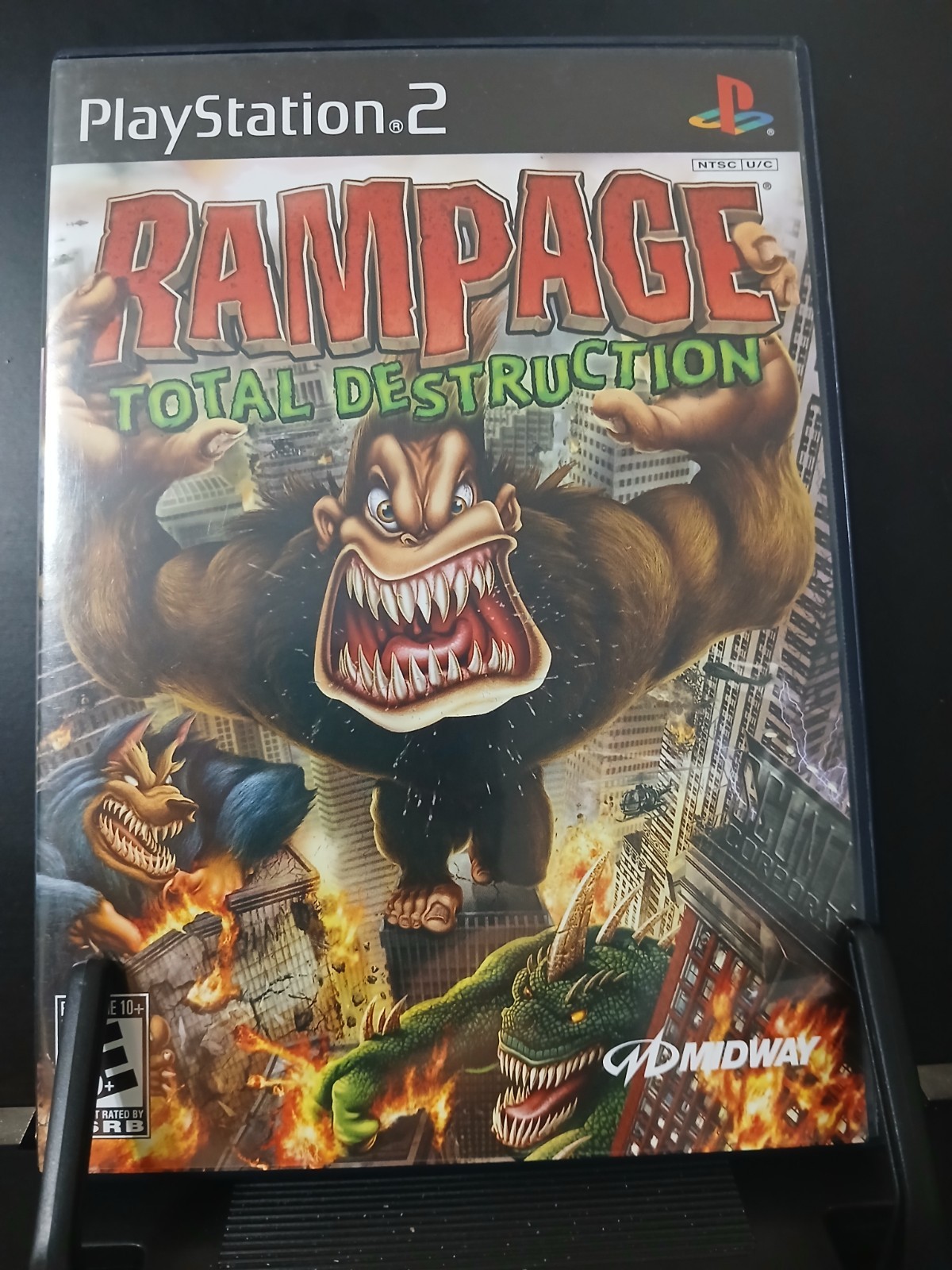 Rampage Total Destruction – Sony Playstation 2 PS2 Excellent Cond.