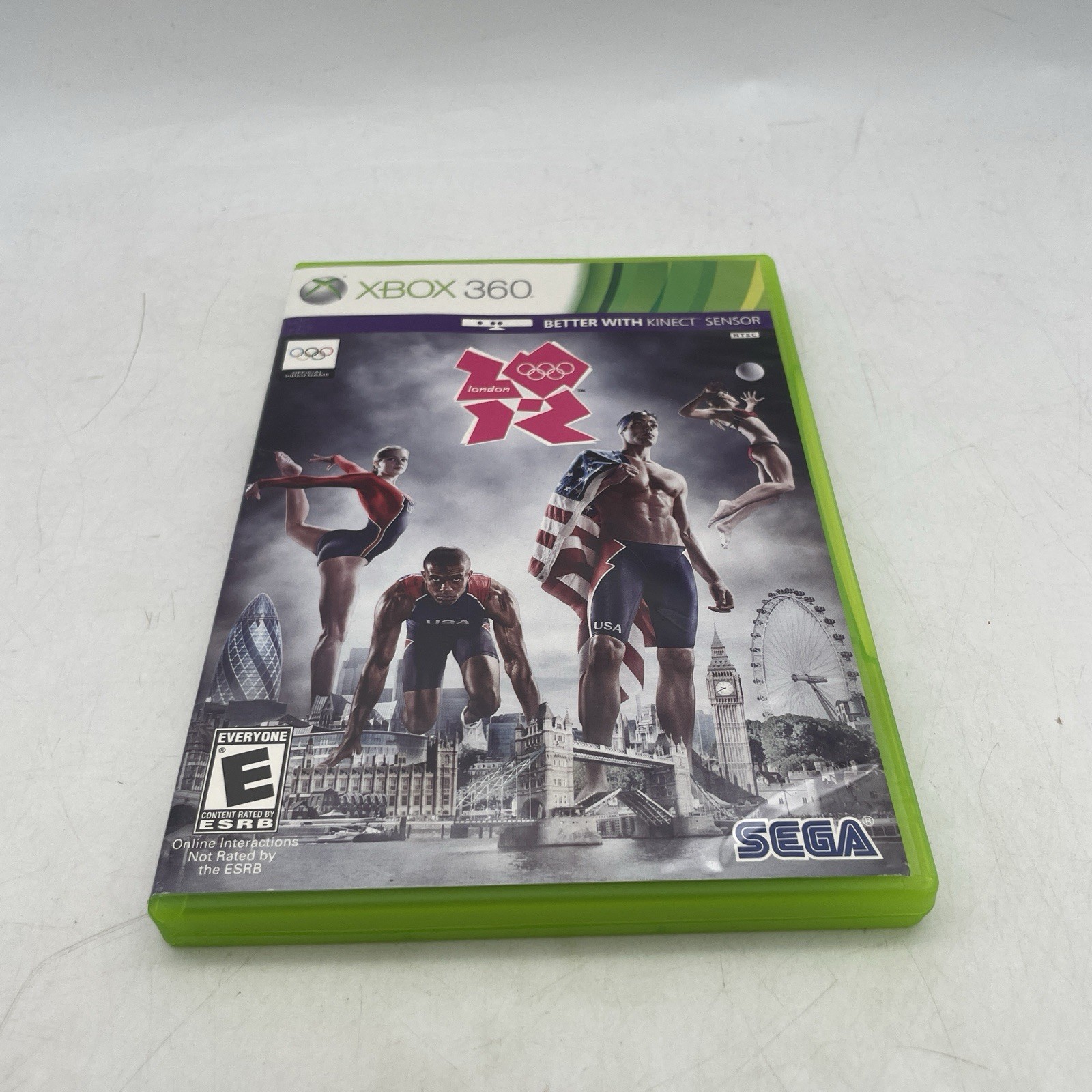 London 2012 Microsoft Xbox 360 Complete W/ Manual CIB Tested