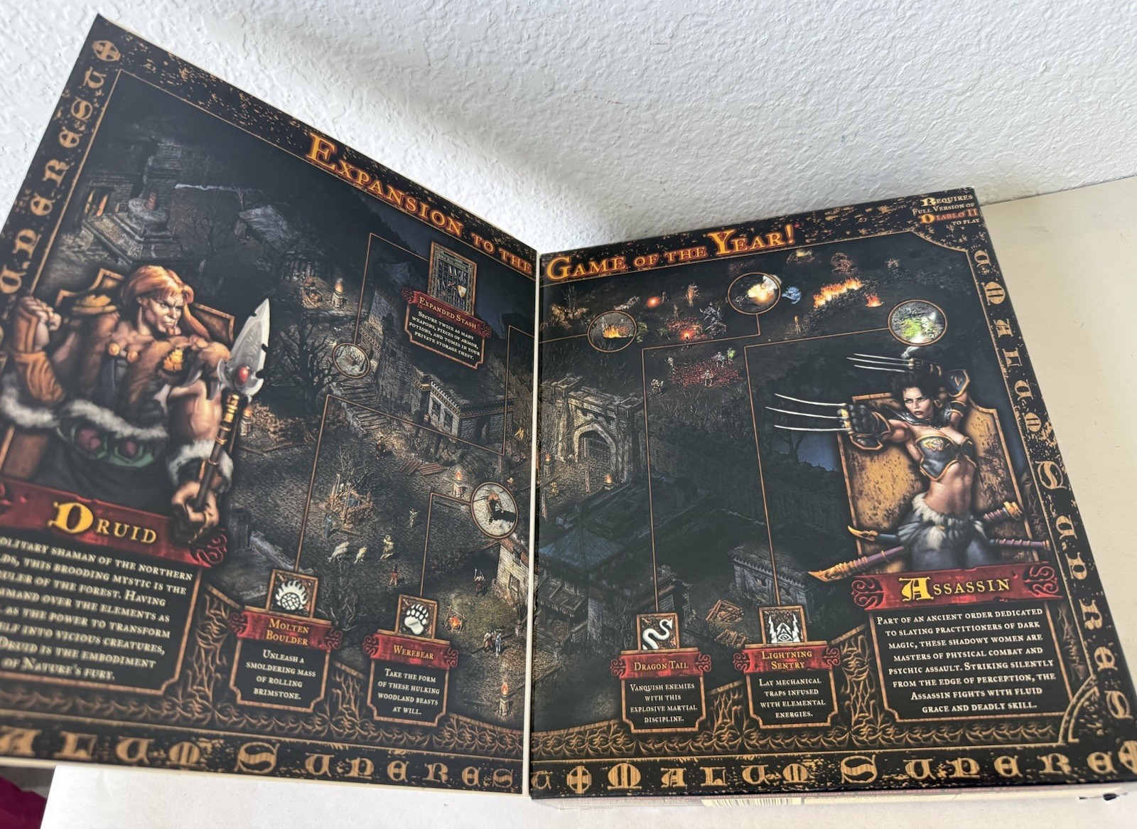 Diablo II: Lord of Destruction Expansion Set Big Box PC 2001 Blizzard No Disc