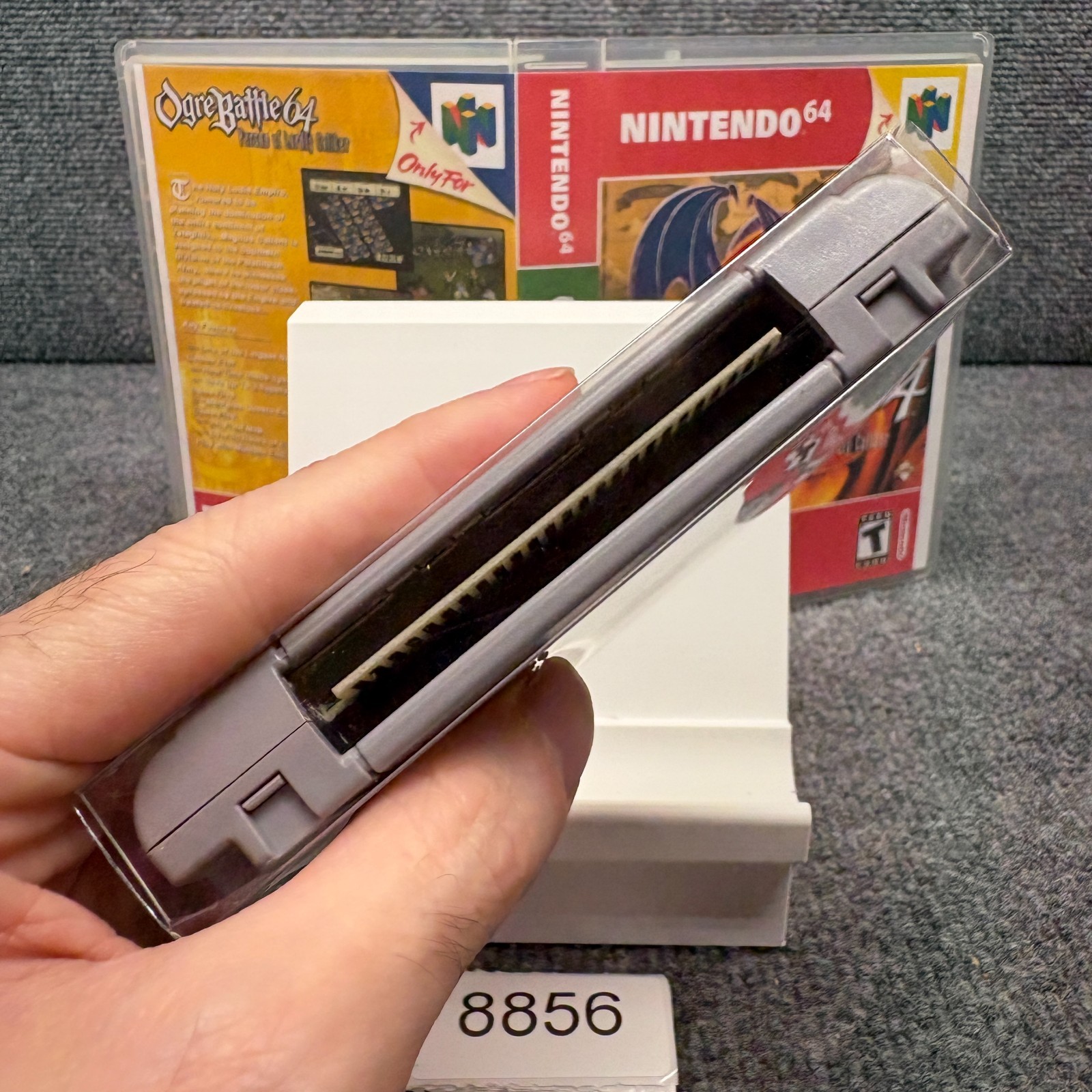 Ogre Battle 64 Person of Lordly Caliber Nintendo 64 Cartridge Case Tested Works