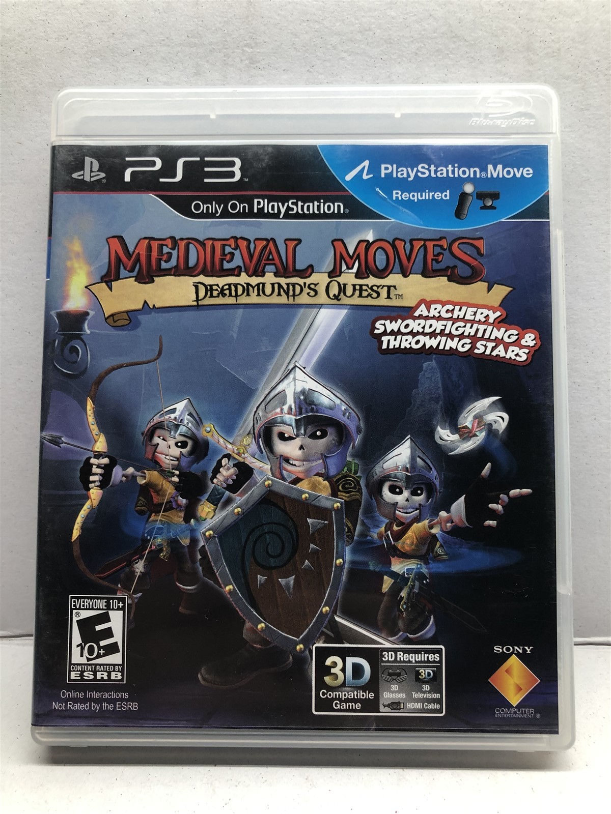 Medieval Moves: Deadmund’s Quest (Sony PlayStation 3, 2011) Complete Tested
