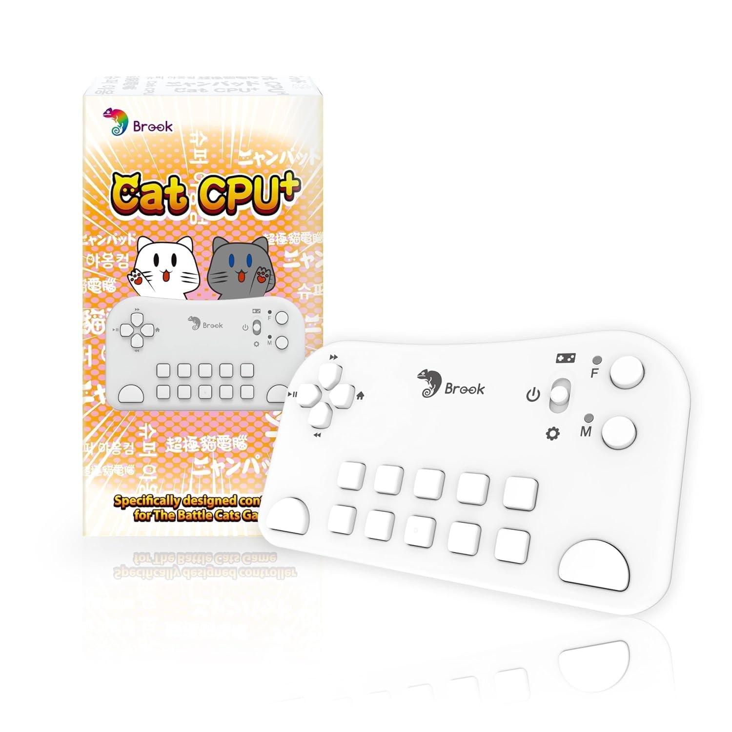Brook Cat CPU Plus: Bluetooth Controller The Battle Cats iOS, Android, PC, Mac