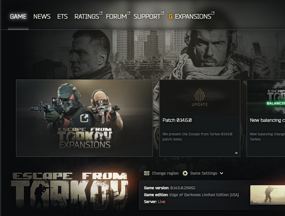 Escape From Tarkov Edge Of Darkness Limited Edition/arena