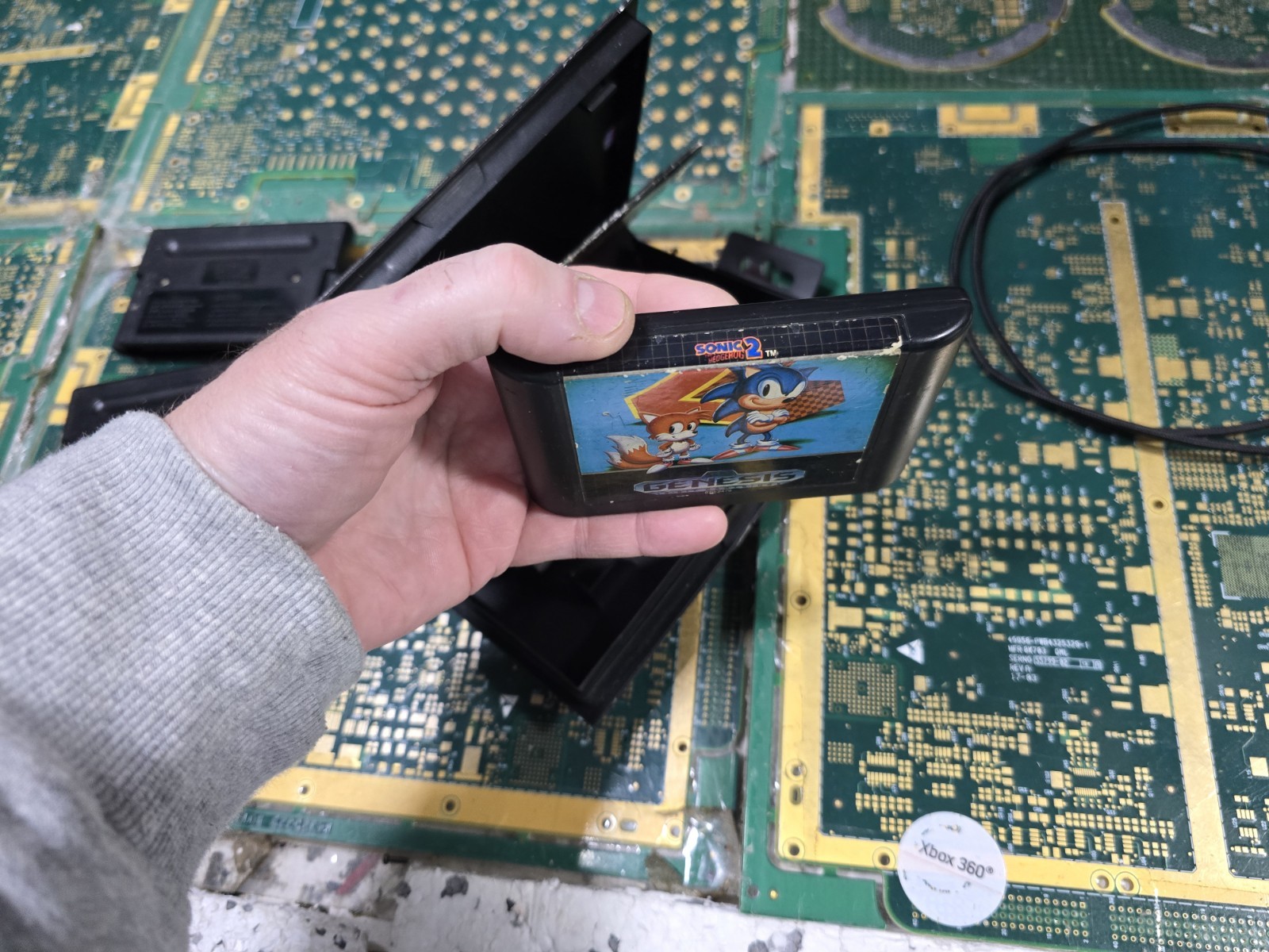 Sonic the Hedgehog 2 Sega Genesis x 2 & Original-UNTESTED- 1-CASE w/MANUAL-SEE
