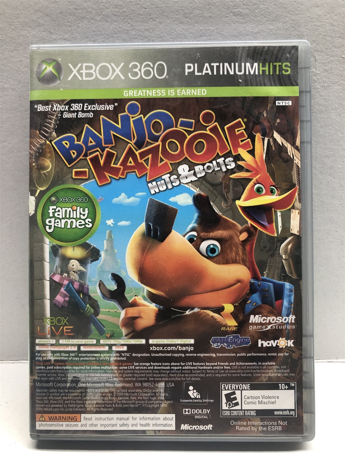 Banjo-Kazooie: Nuts & Bolts Viva Pinata (Xbox 360 2008) Complete Tested Working