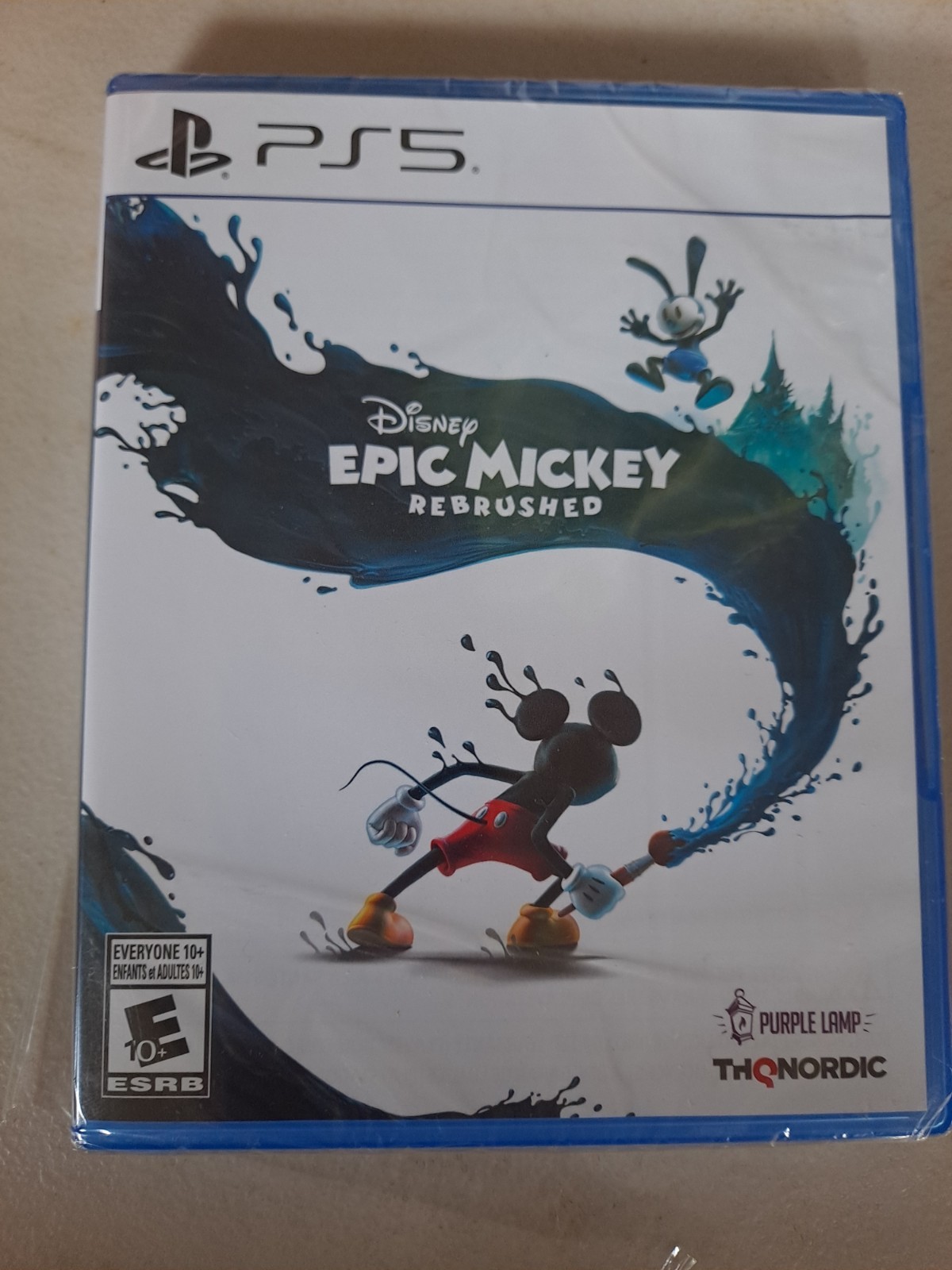 Disney Epic Mickey Rebrushed (PlayStation 5) PS5 – Torn Shrinkwrap
