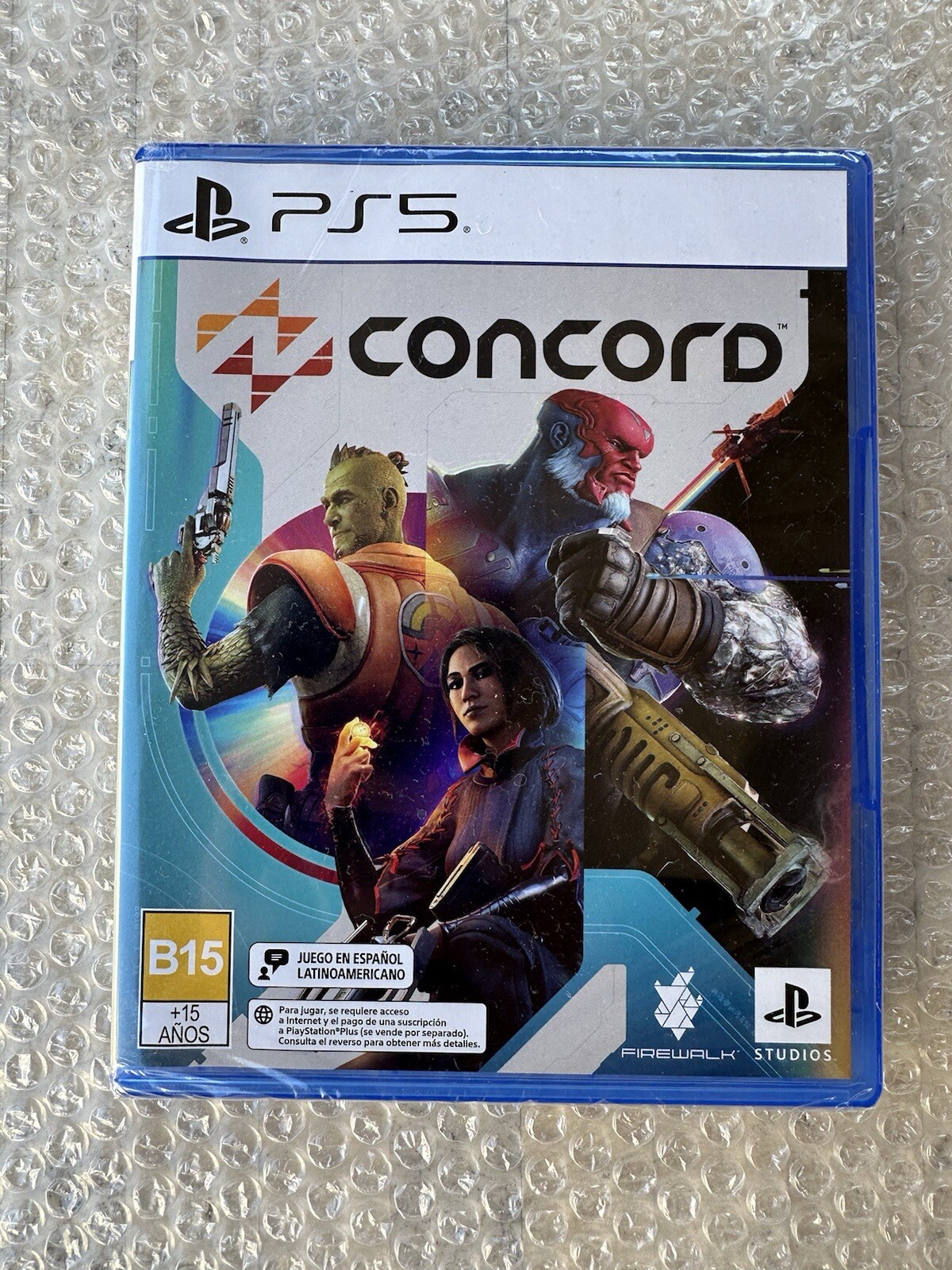 Concord – Sony PlayStation 5, US and Spanish Edition, New/Sealed Collector Item