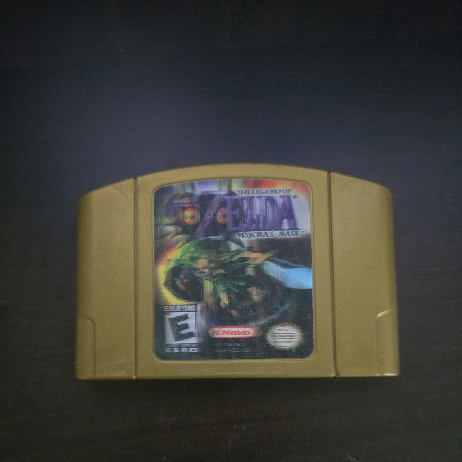The Legend Of Zelda Majora’s Mask – Holographic Gold Edition For N64 -Authentic
