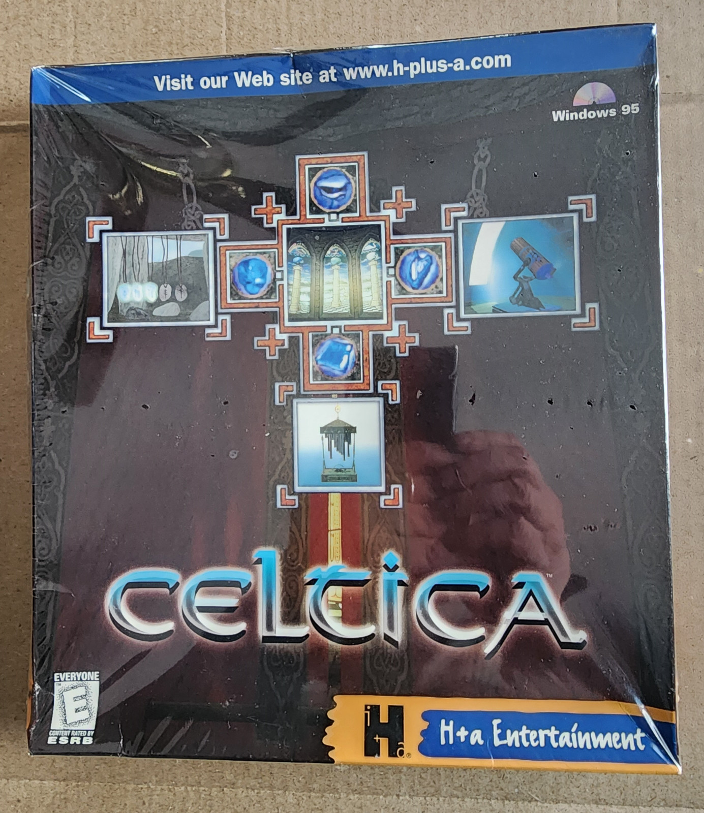 Celtica BIG BOX NEW Retail Factory Sealed 1998 Myst like Adventure Game – Rare