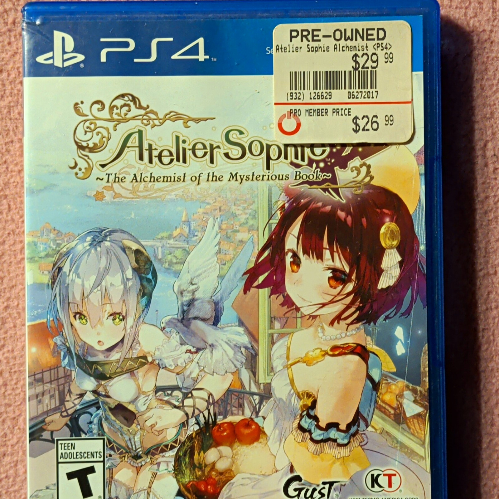 KOEI TECMO Atelier Sophie PS4 JRPG RPG No Manual