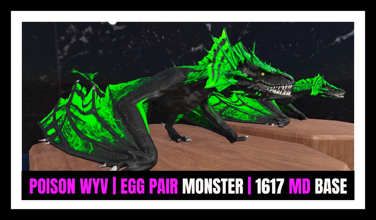 ARK Survival Ascended PvE WYVERN POISON MONSTER TOP 1617 TOX PC/XBOX/PS5 ASA