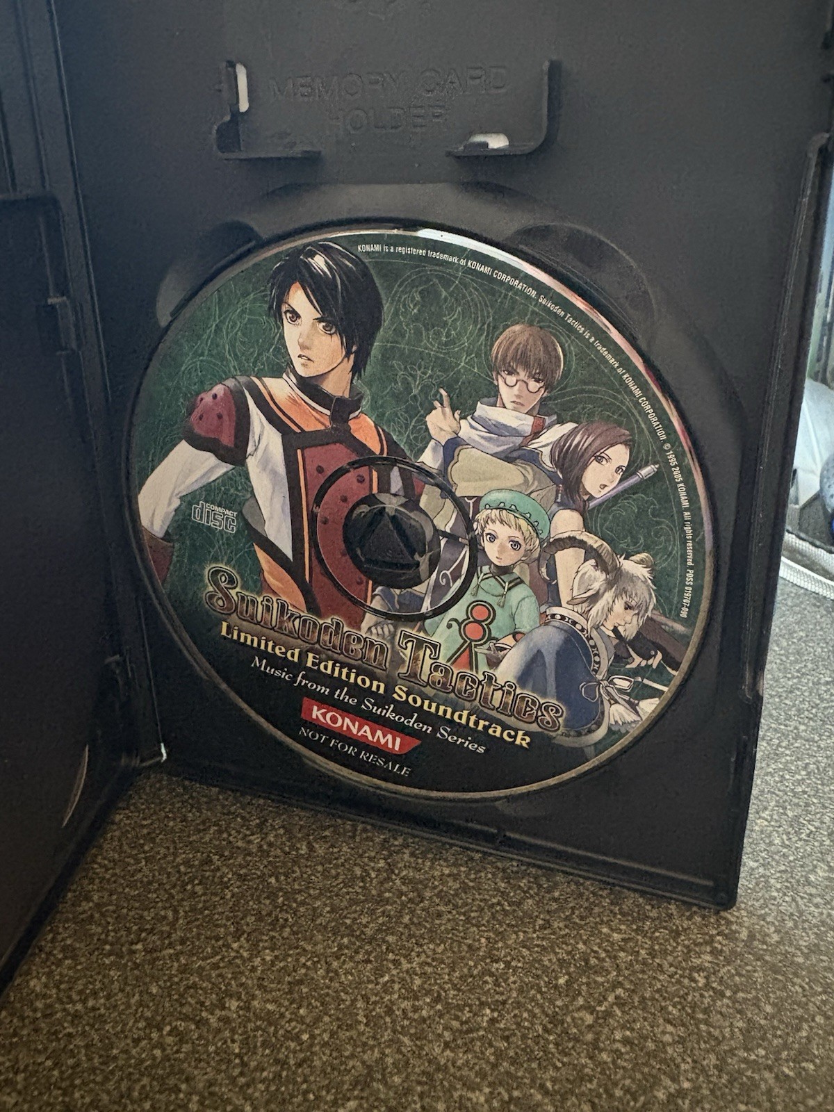 Konami Suikoden Tactics PS2 2005 Tactical RPG T NTSC-U/C Limited Soundtrack