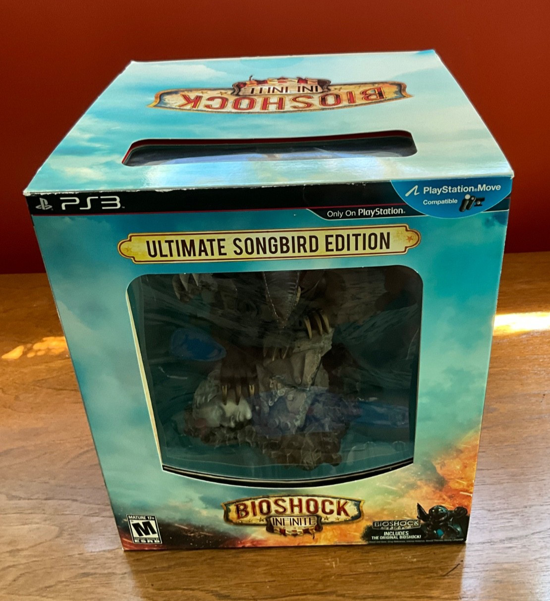 LOT BioShock Infinite Complete Ed. PS3/Ultimate Songbird/Bird-Cage Skeleton Key