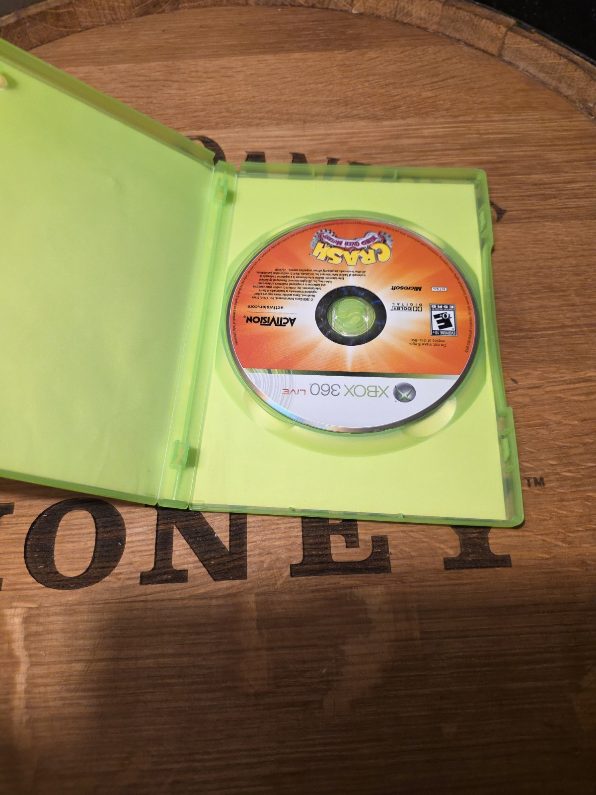 Crash Mind Over Mutant Xbox 360 Game Complete with Manual Tested And Working VGC