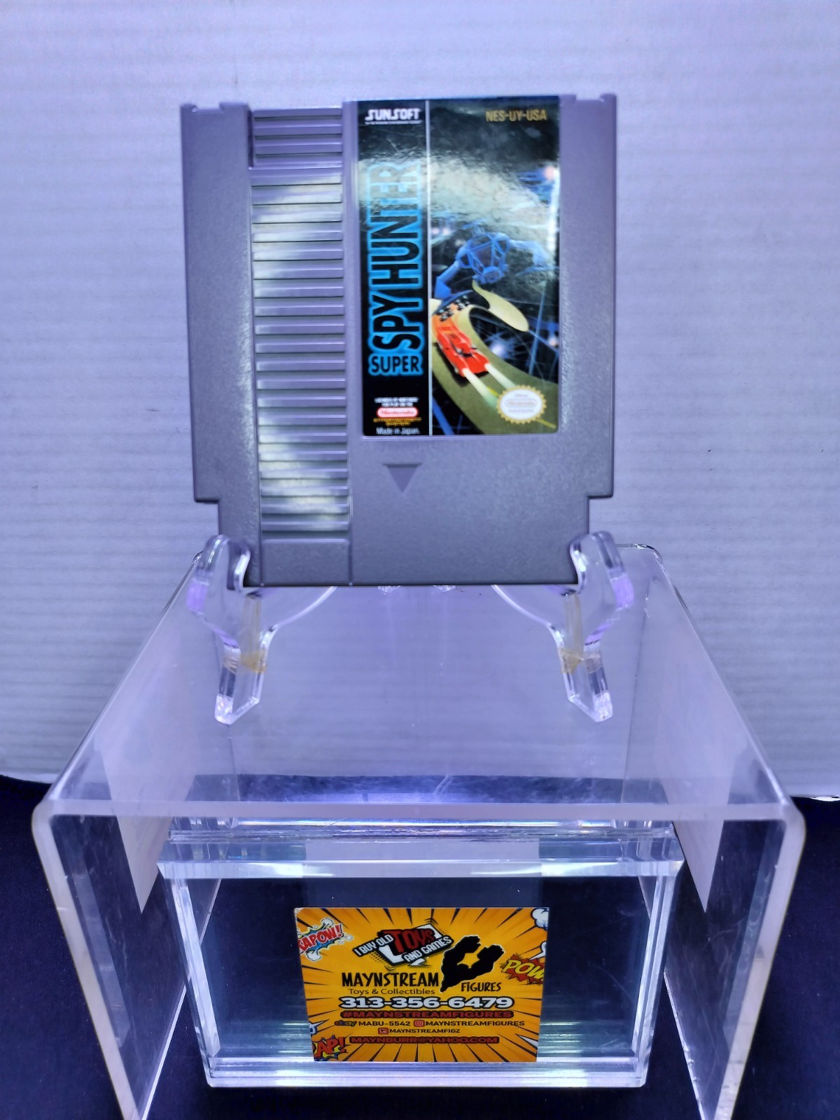 Super Spy Hunter (Nintendo NES, 1992) AS-IS UNTESTED