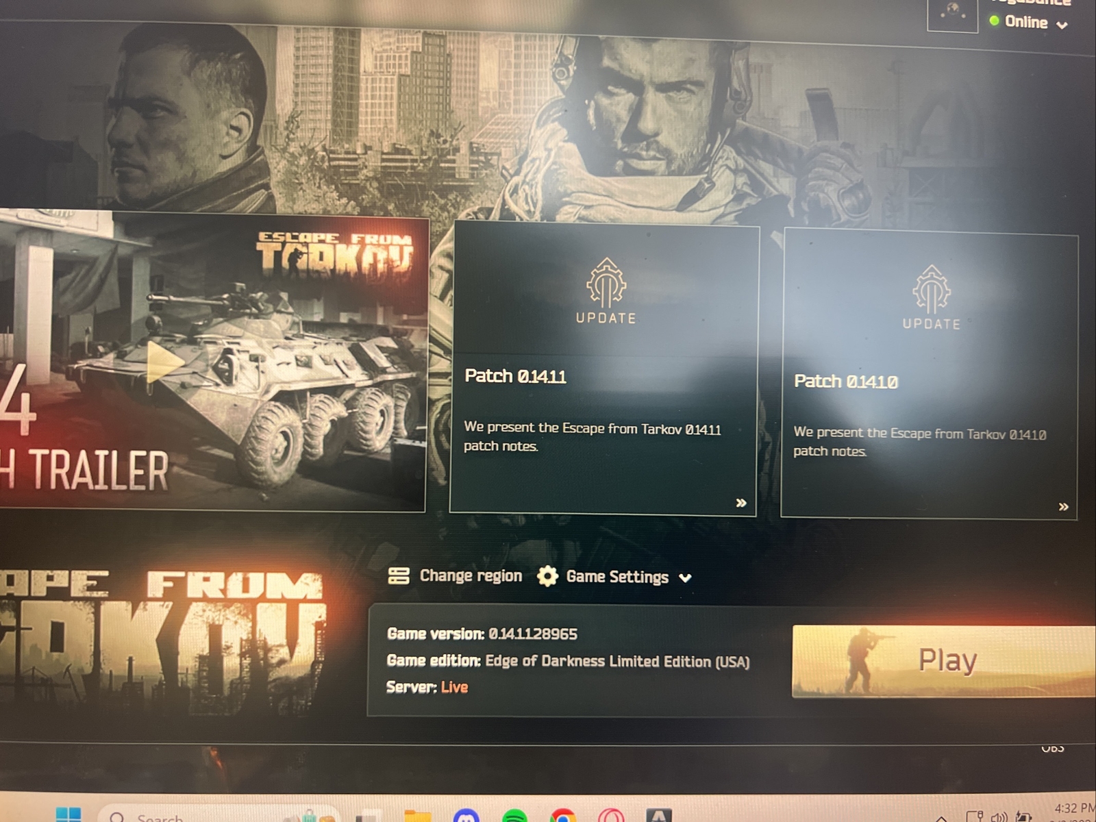 Escape From Tarkov, EOD Edge of Darkness Edition, NA, see description
