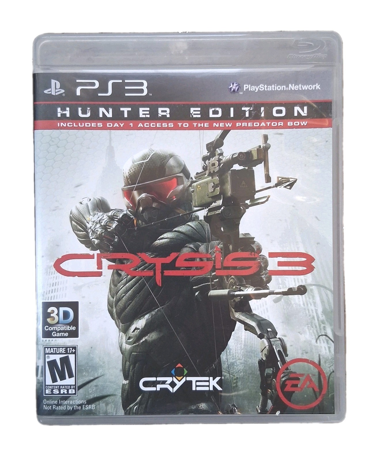 CRYSIS 3 – Hunter Edition – Sony PlayStation 3 – PS3 CIB Rated M (Mature)