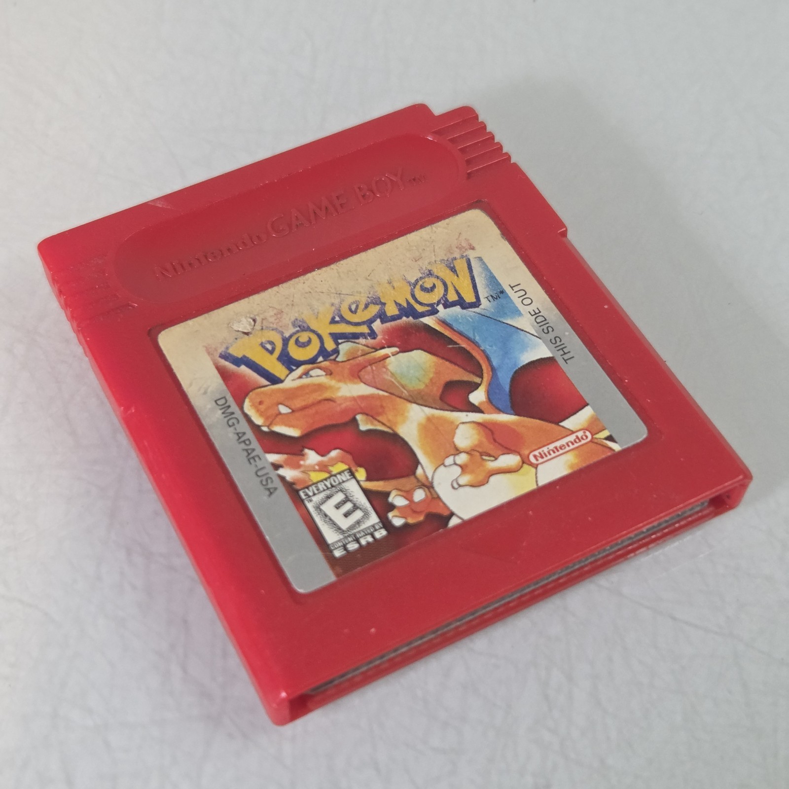 Pokémon: Red Version (Nintendo Game Boy, 1999) – SAVED GAME W/ MEW – ISSUES READ
