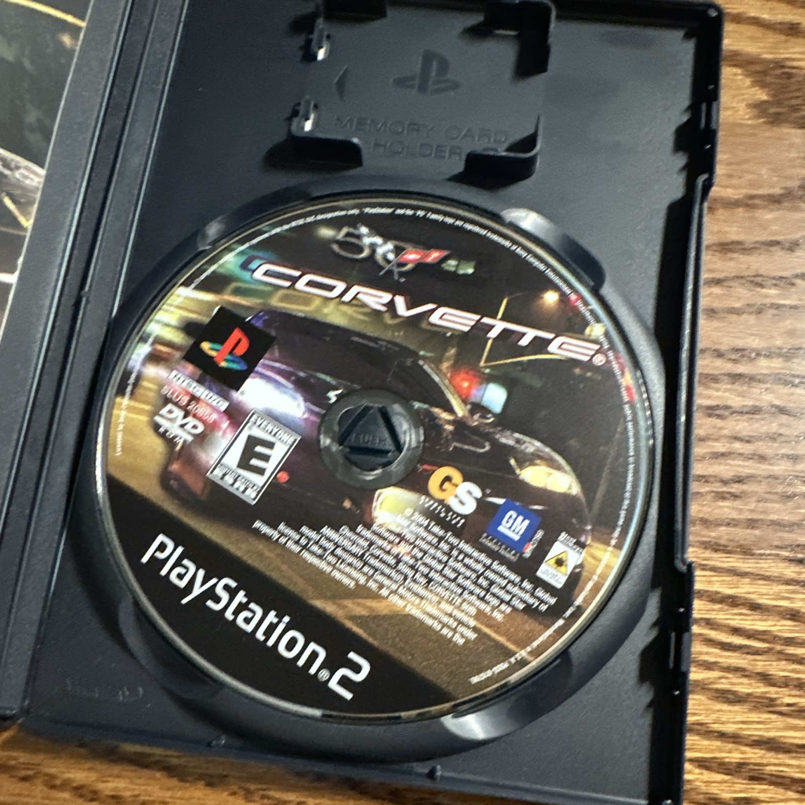 Global Star Software Corvette PS2 NTSC-U/C E Case & Disc